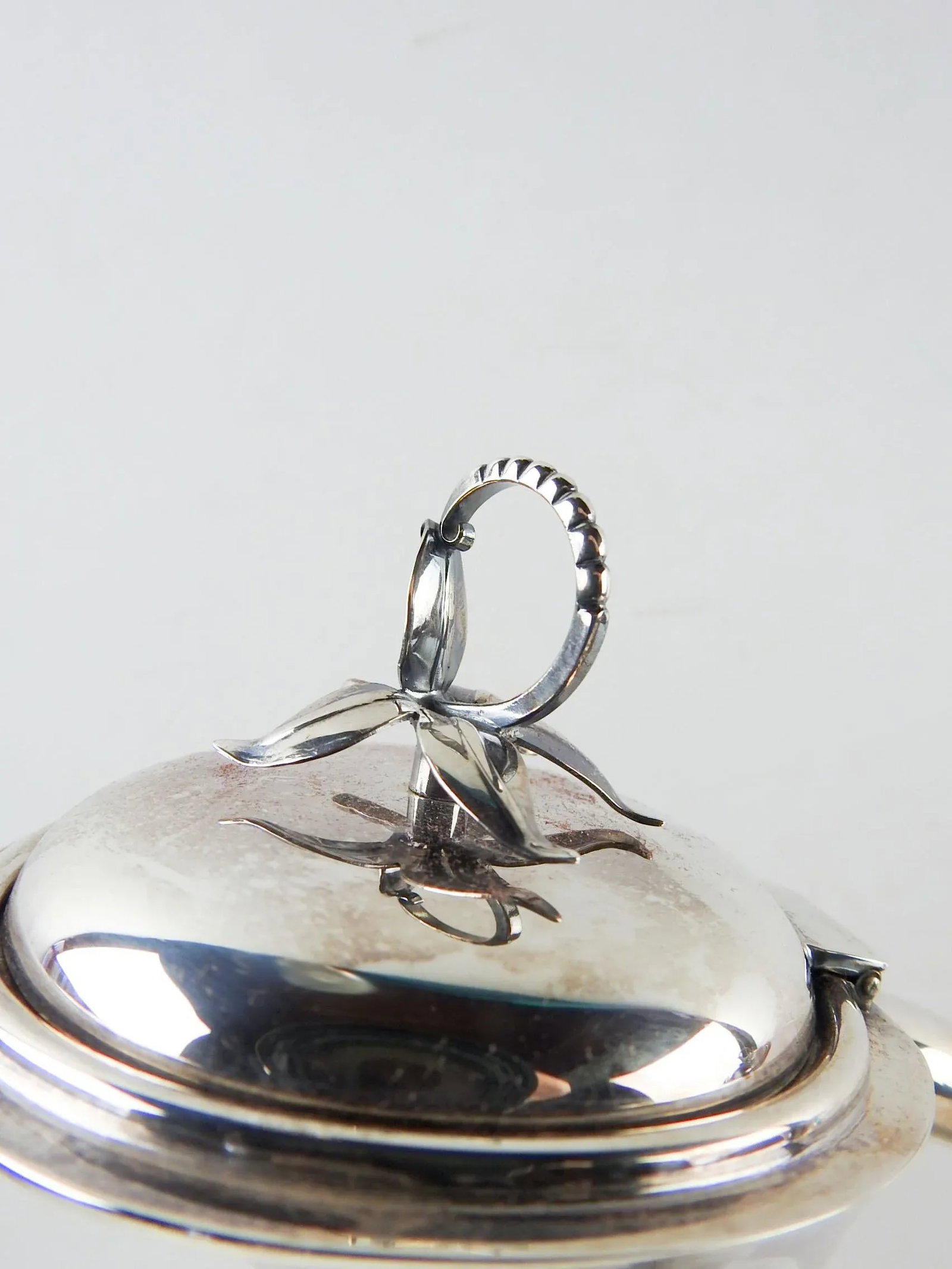 Mid 20th Century Eugen Ferner Tea and Coffee Silverplate Service - Set of 5 - 5