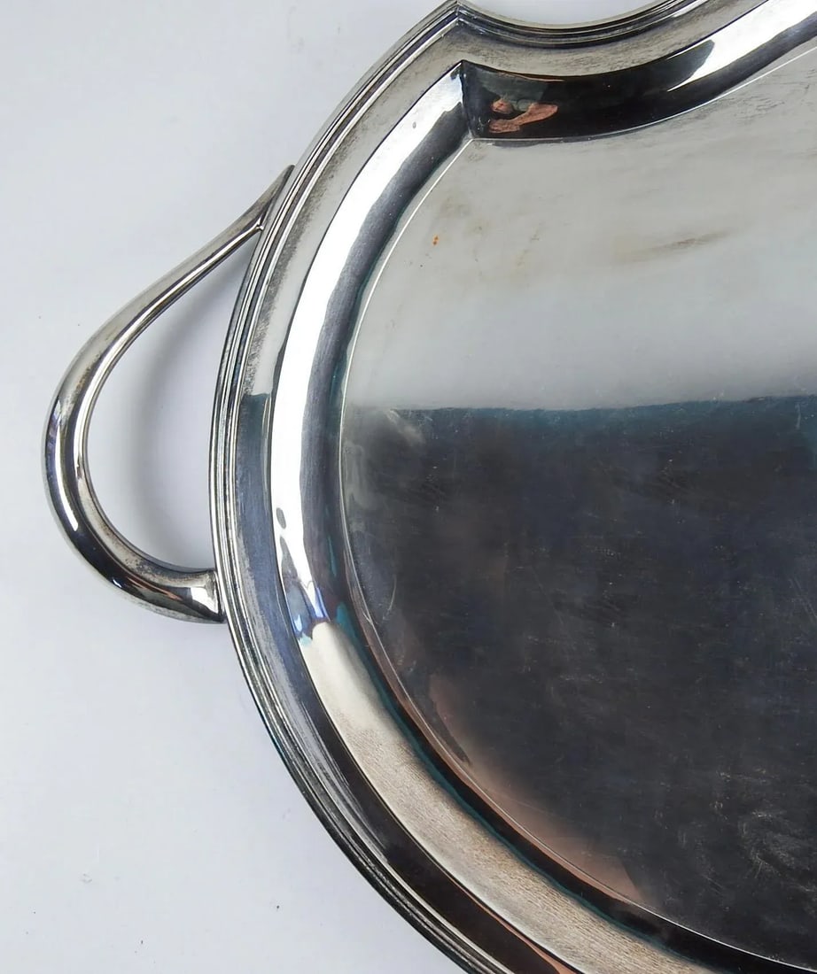 Mid 20th Century Eugen Ferner Tea and Coffee Silverplate Service - Set of 5 - 6