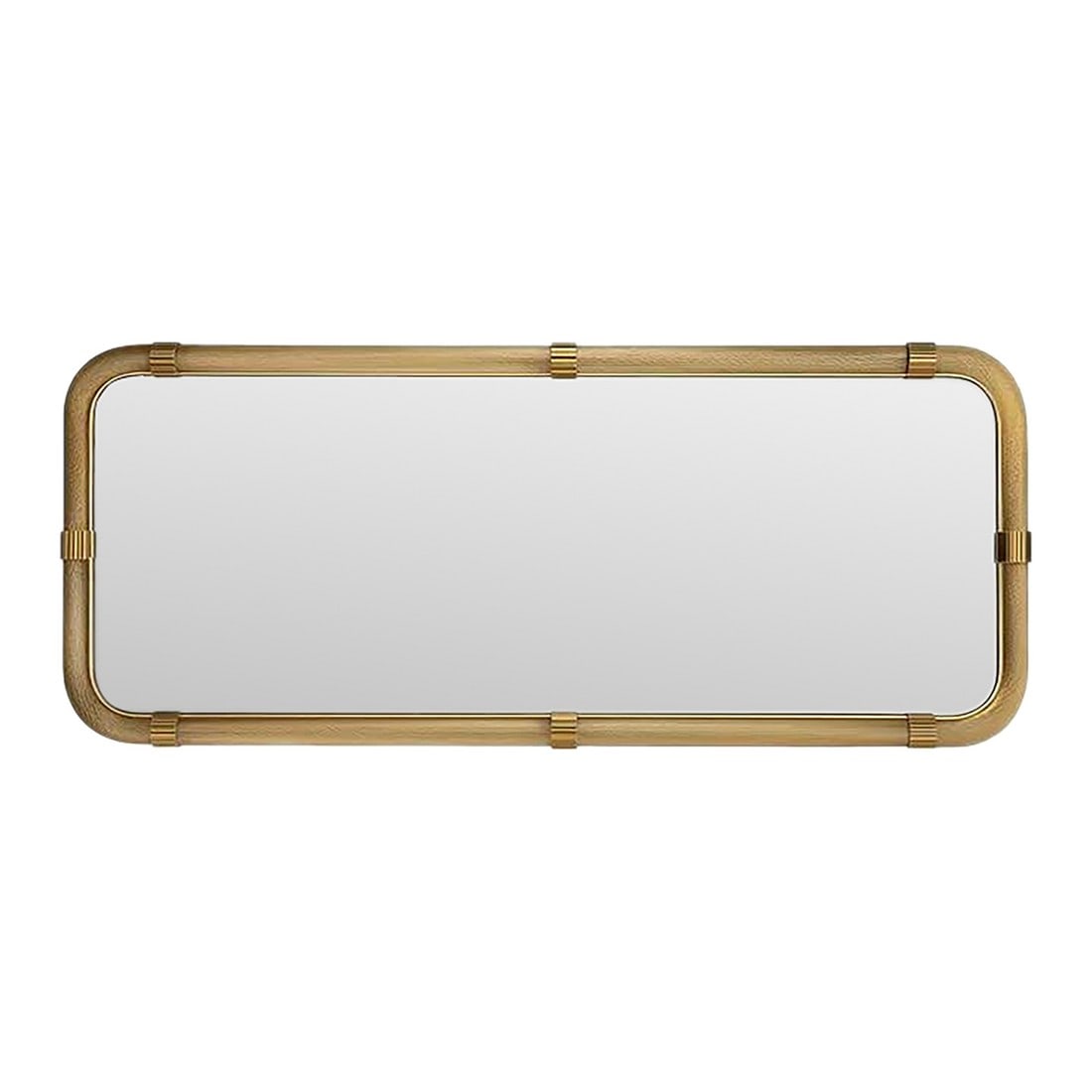 Monumental Italian Venetian "Torciglione" Torchon Murano Glass Wall Mirror in Barovier Style (1 of 6)