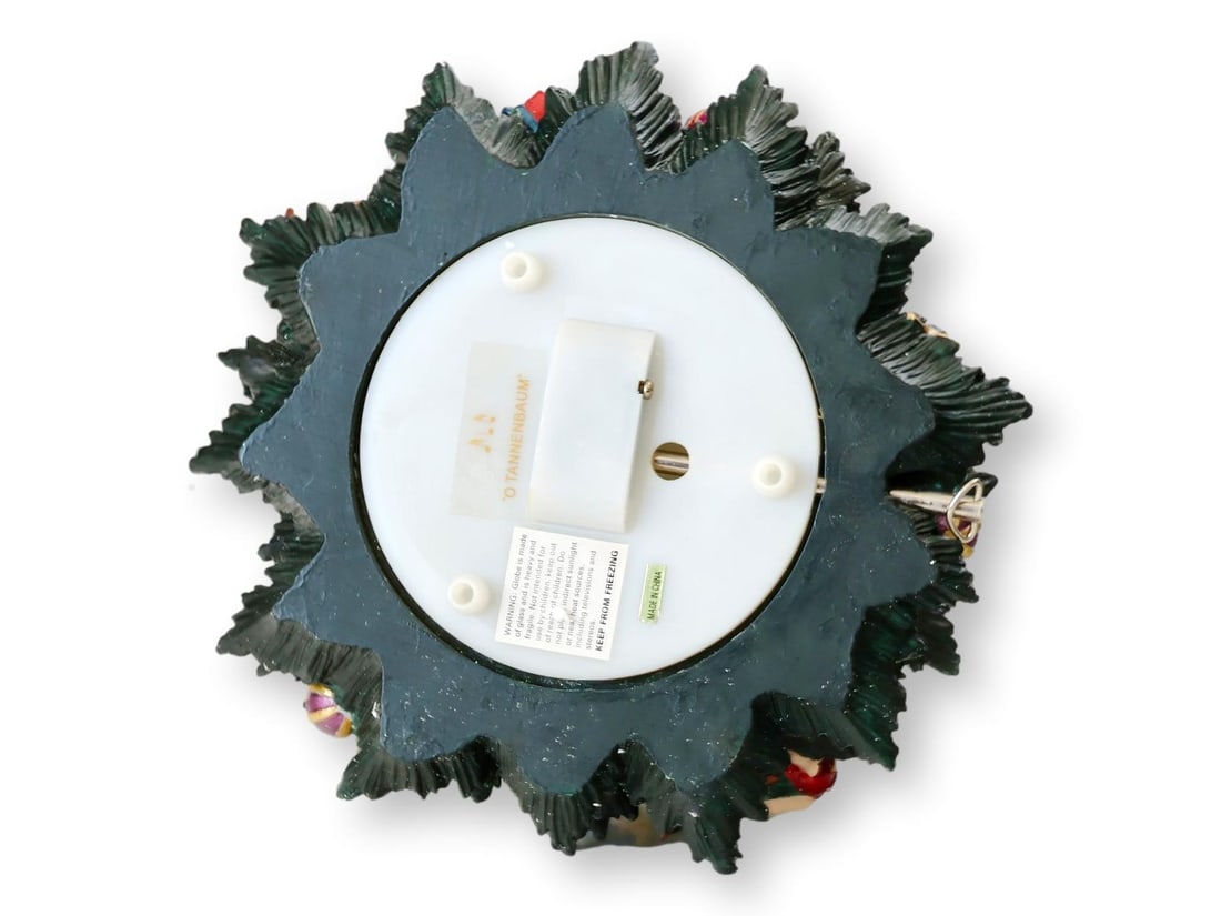 Christopher Radko "Santa's Helper" Extra-Large Musical Snow Globe Tree – 2002 - 4