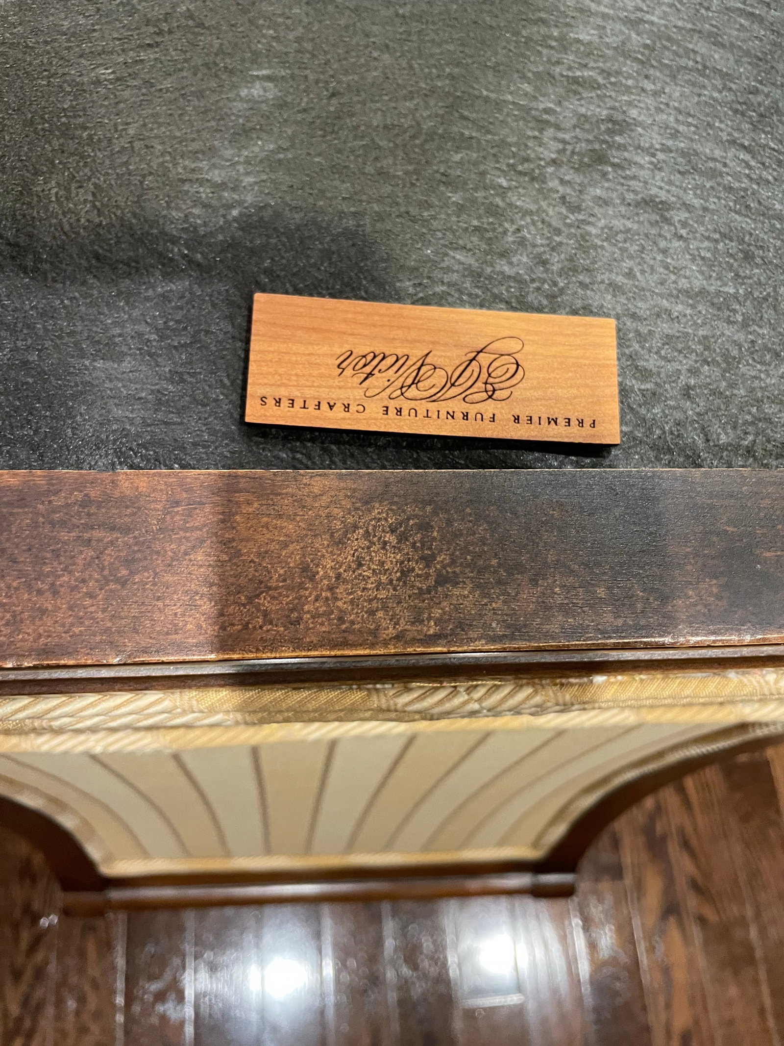 1990s Ej Victor Regency Mahogany Chippendale Dining Room Table and Set of 14 Chairs With by Gold Lea - 18