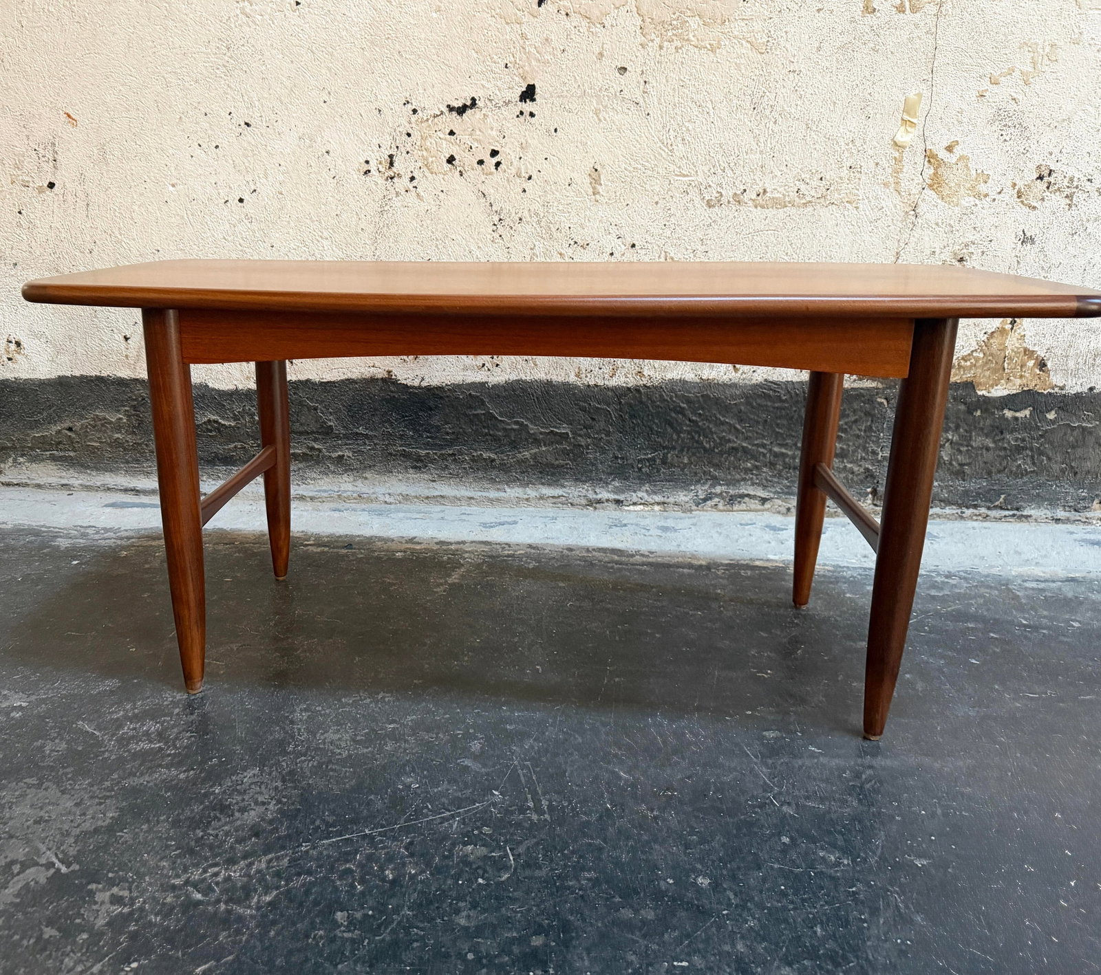 Vintage Mid-Century Danish Modern Teak Coffee Table - 4