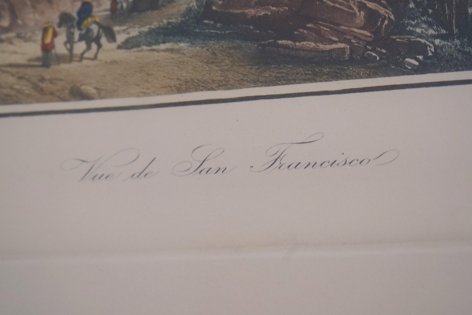 Set of 7 Vintage Framed Colored Engravings Etchings Military Ships - 9