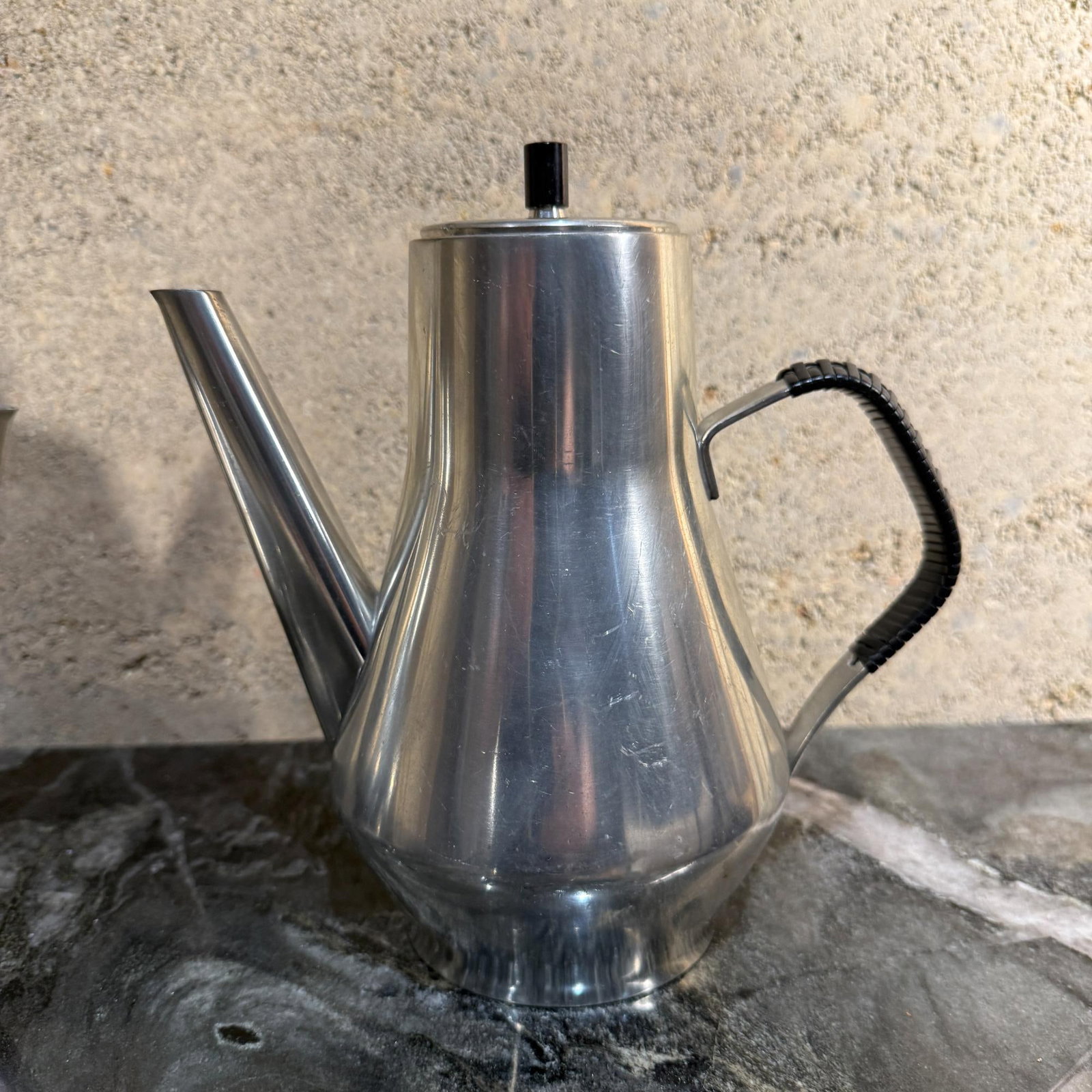 BrÃ¸drene Mylius Norway Pewter Tea Coffee Pots Scandinavian Modern - 4