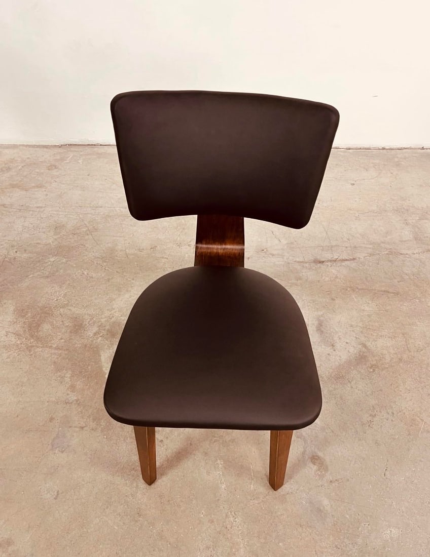 1950s Mid-Century Set of 6 Dining Chairs Attributed to Cor Alons for Gouda Den Boer - 8