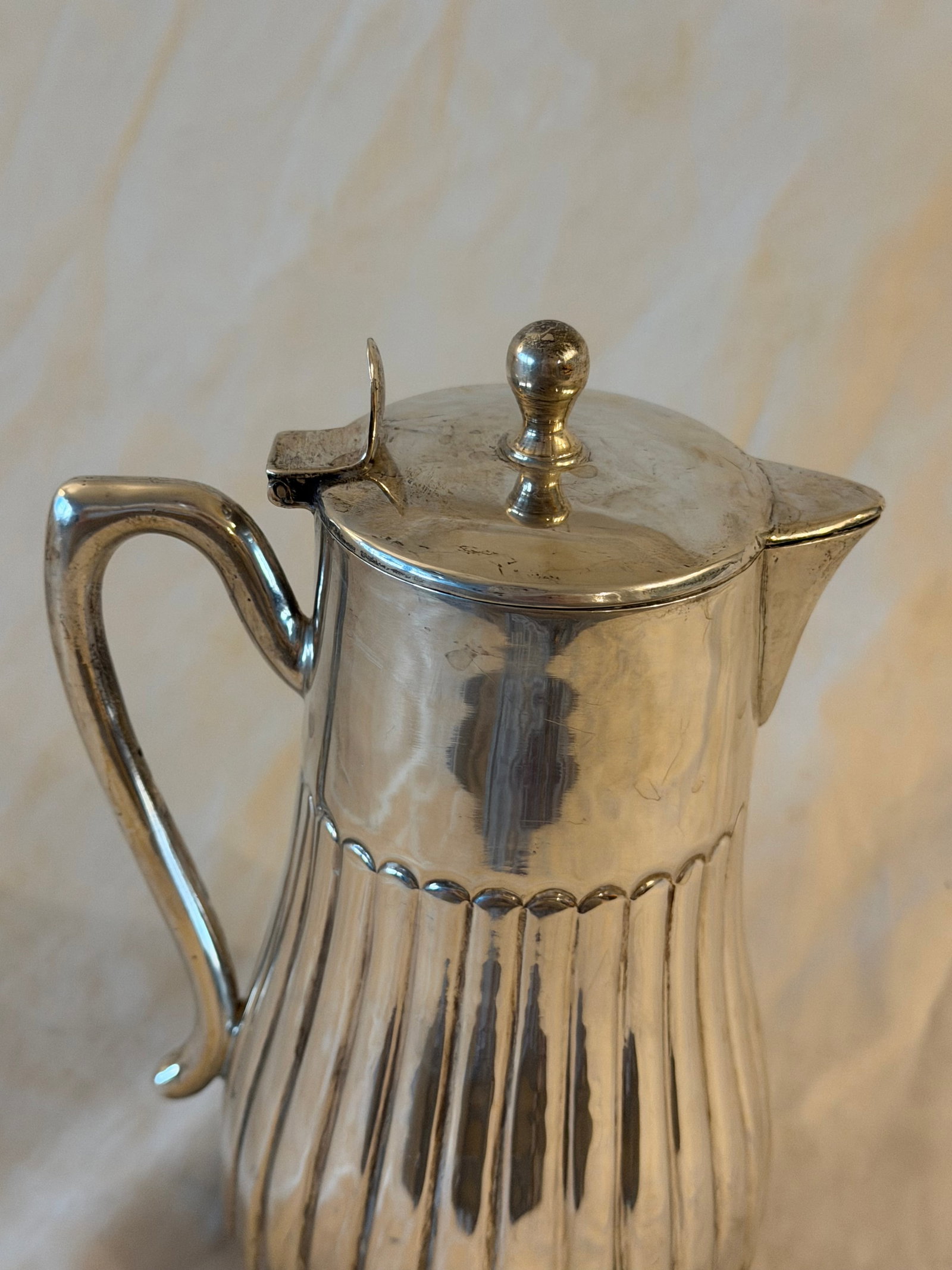 Early 20th Century German 900 Silver Coffee Pot - 2