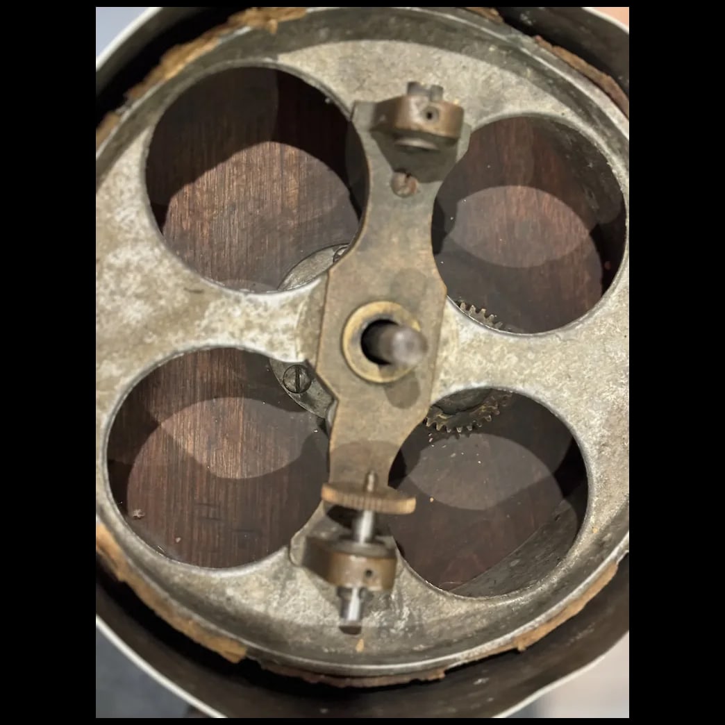 Rare 1920s Horse Racing Gaming Wheel by Evans & Co Chicago - 3