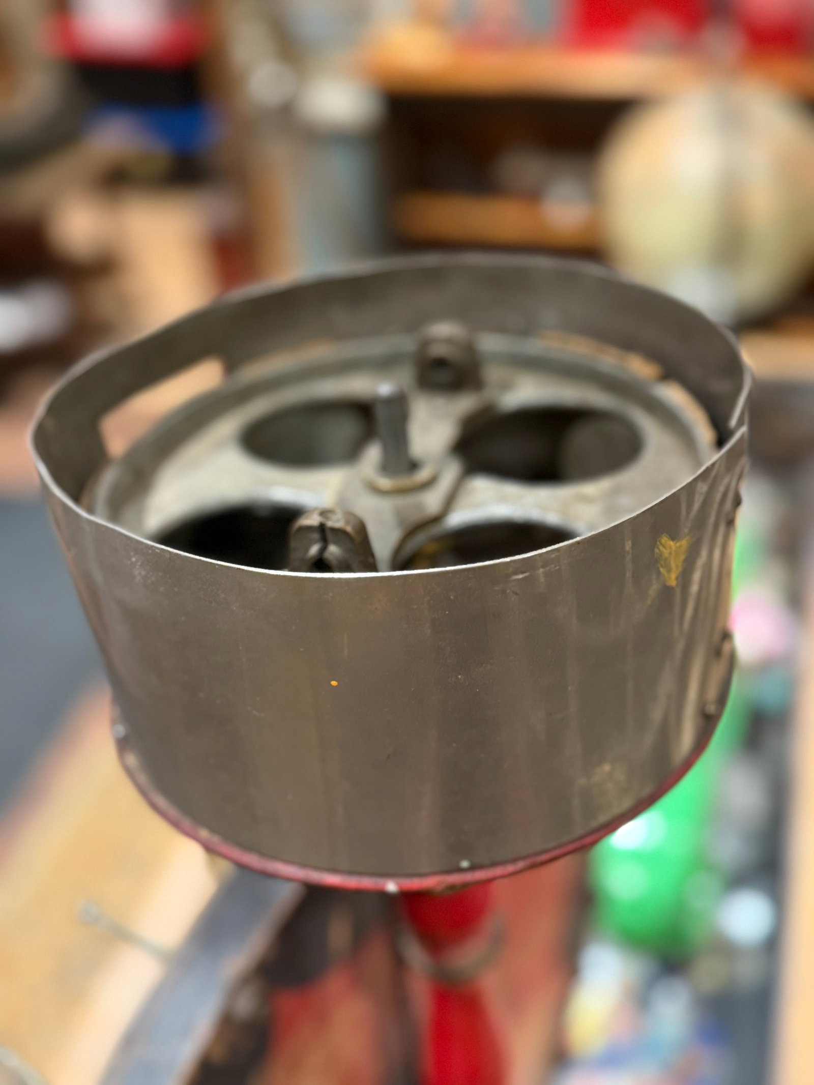 Rare 1920s Horse Racing Gaming Wheel by Evans & Co Chicago - 9