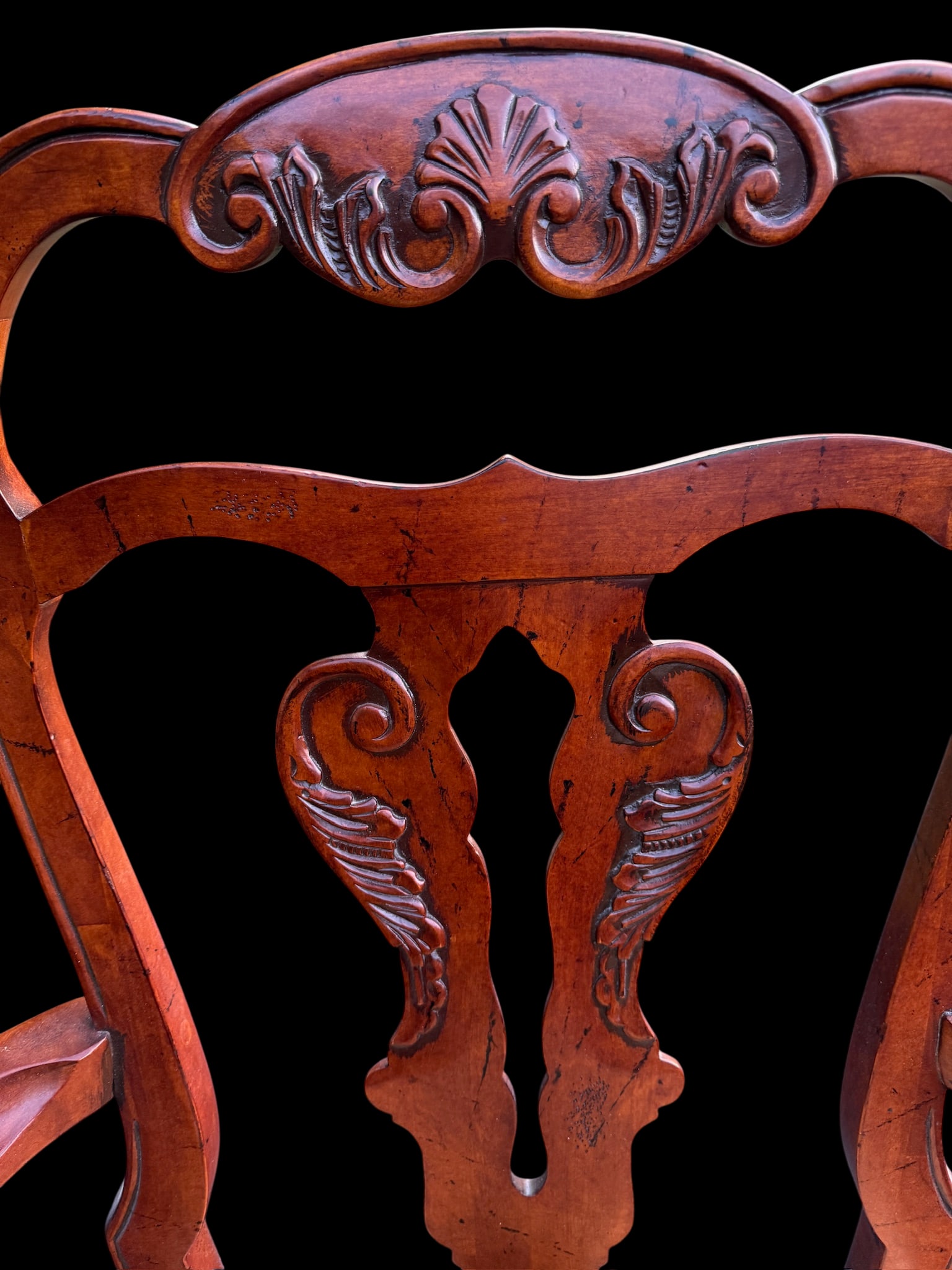 Late 20th Century Attributed to Hickory White Hampton Collection Dining Chairs - Set of 8 - 15