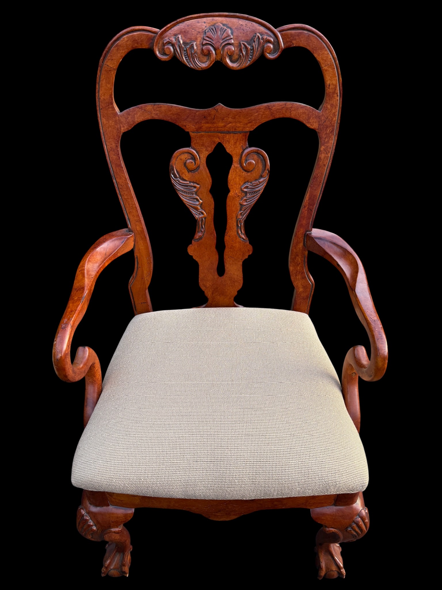 Late 20th Century Attributed to Hickory White Hampton Collection Dining Chairs - Set of 8 - 6