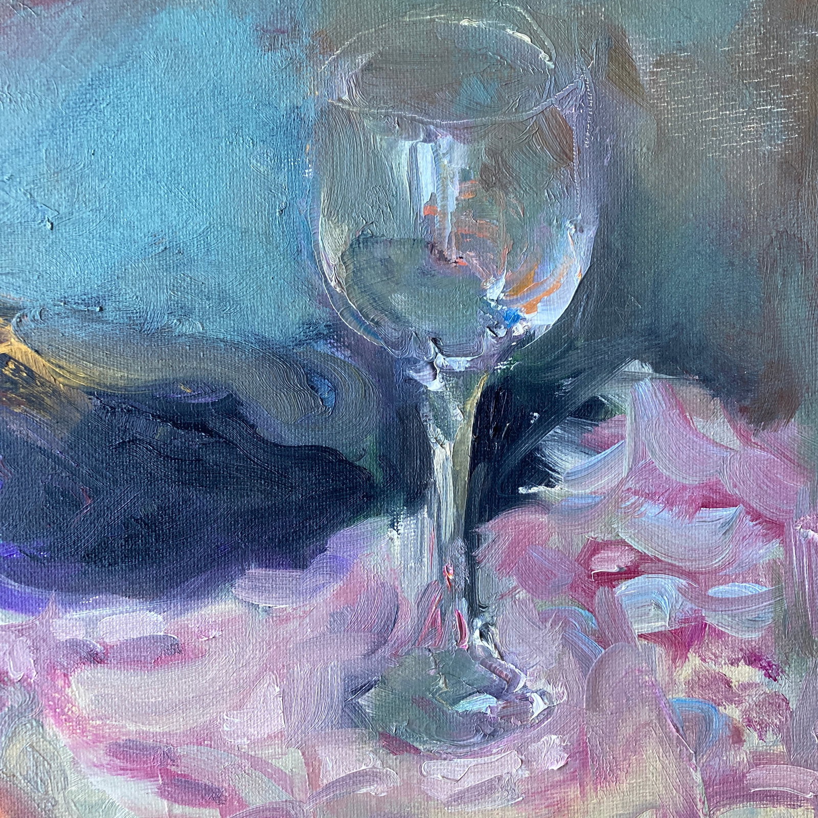 Murat Kaboulov Still Life With Wine Glass - 4