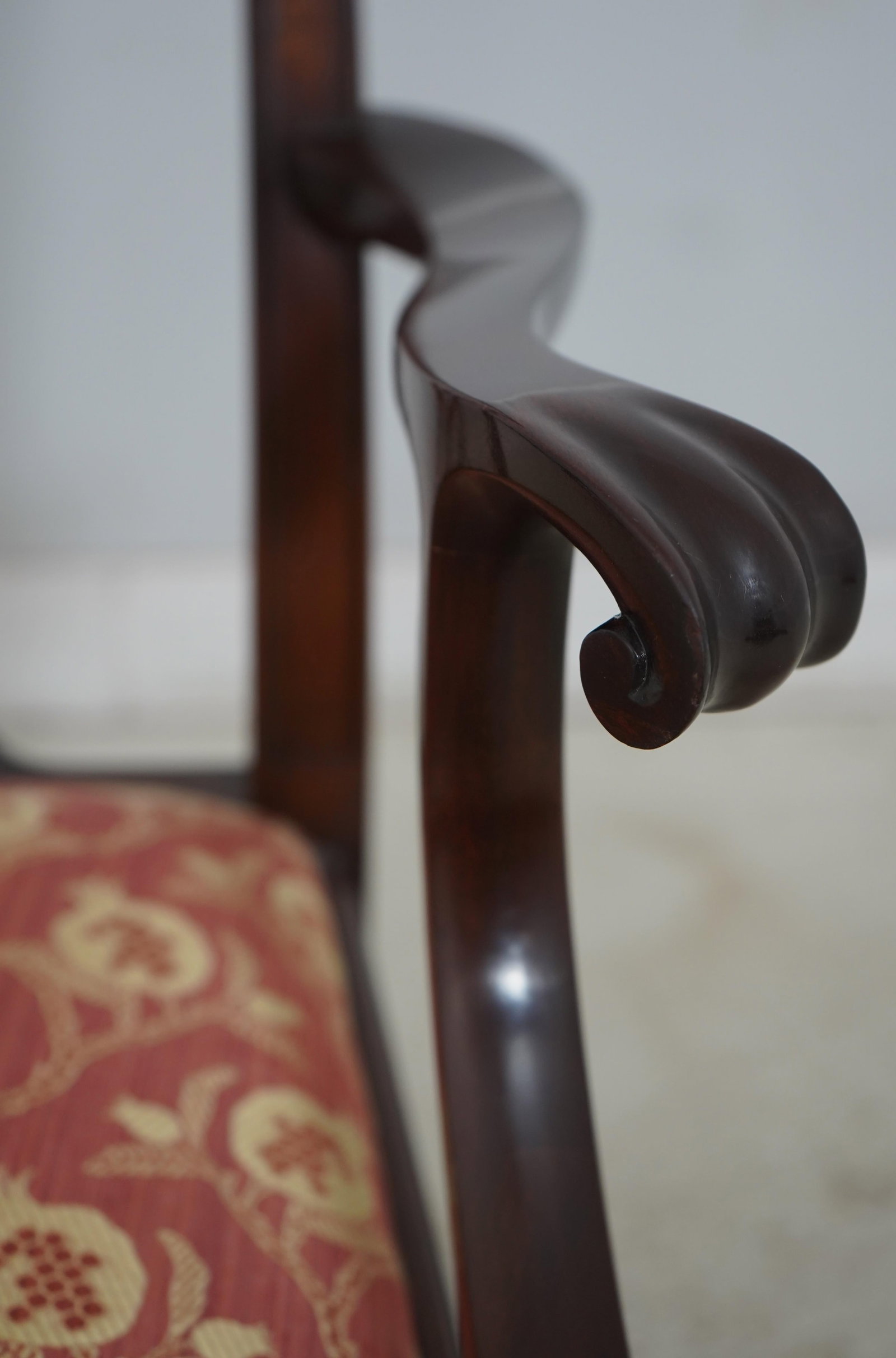 Set of 10 Henkel Harris Model 115 Mahogany Dining Room Chairs - 10