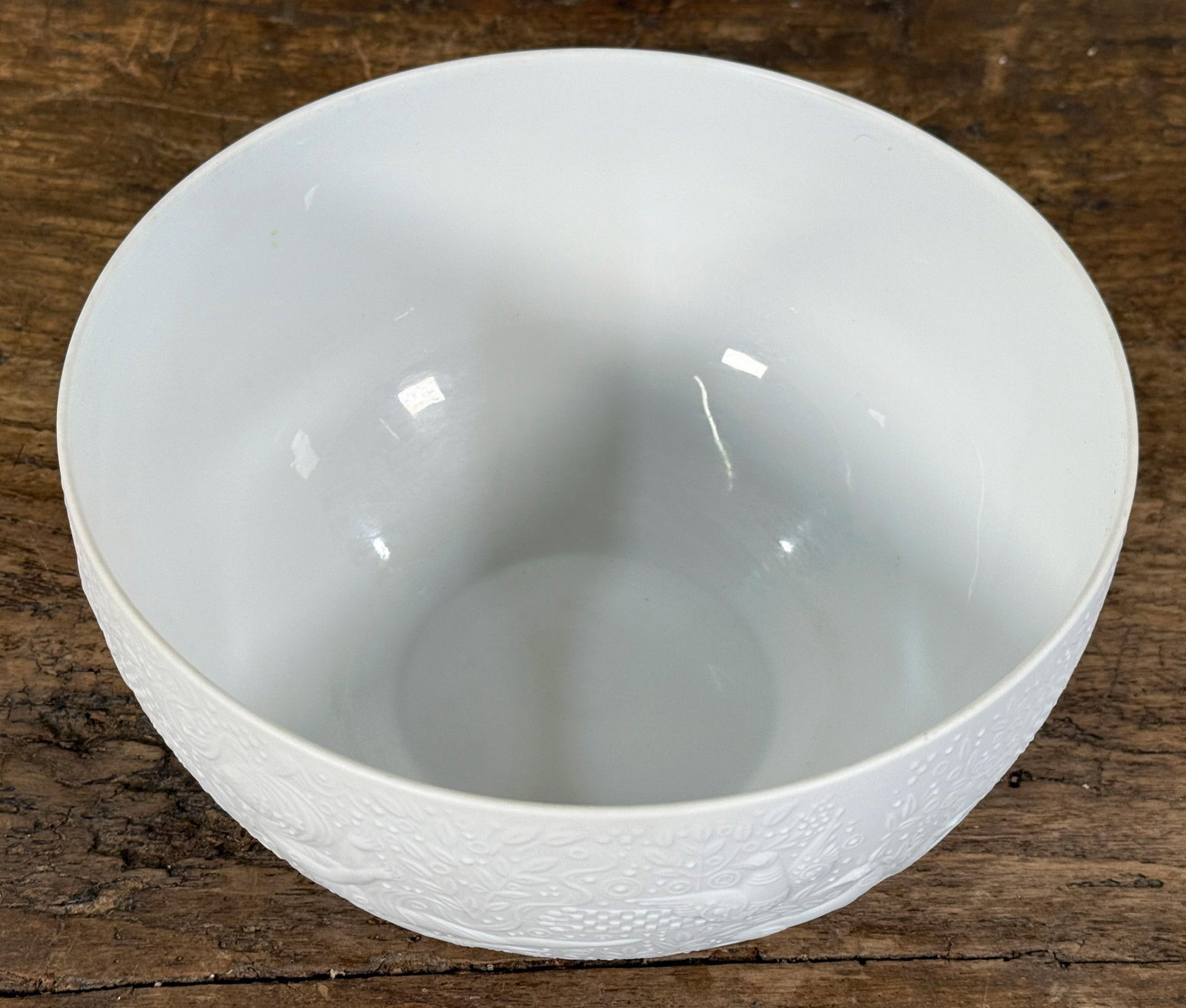 Mid Century Rosenthal Studio Line Porcelain Bowl BjÃ¸rn Wiinblad Magic Flute Relief Motif - 7