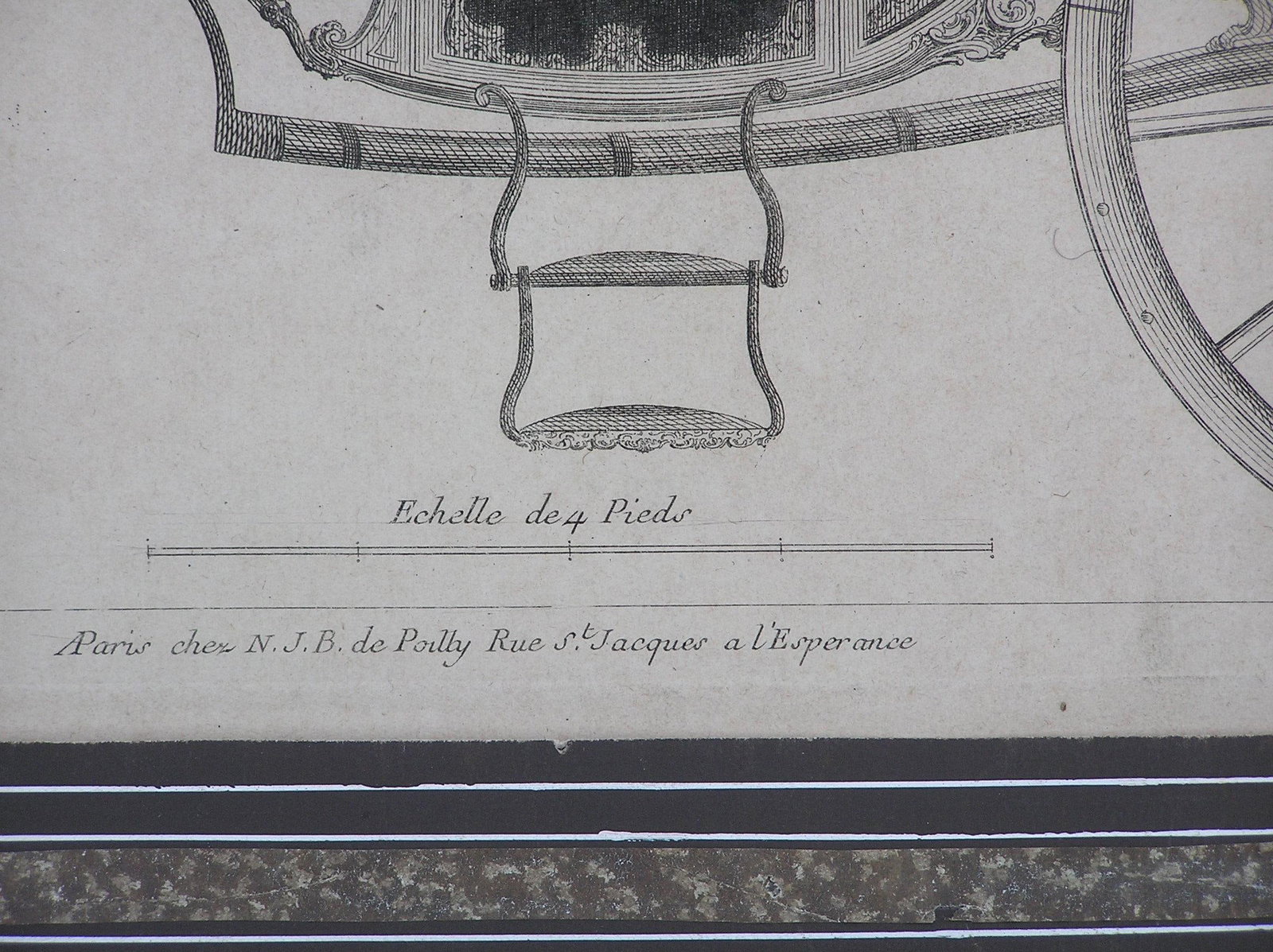 18th French Baroque Engraving Horse Carriage, Jacques l'Esperance Co. Equestrian, Engineering, Archi - 5