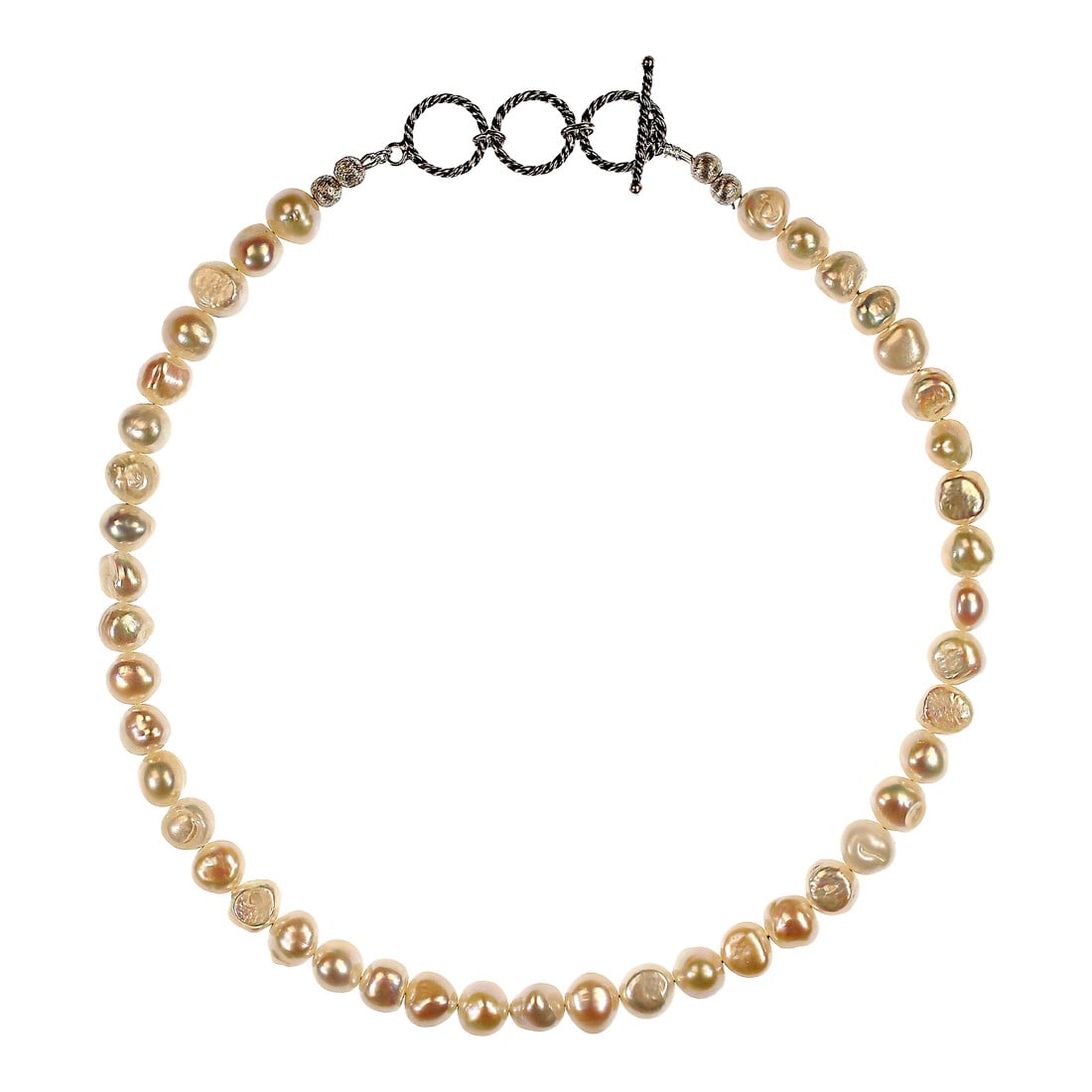 Ajd 17 Inch Creamy White Double Shine Pearl Necklace June Birthstone: A 17"‘inch creamy white double"‘shine pearl necklace offers a timeless blend of elegance and sophistication. Each lustrous 11×9"¯mm pearl reflects a soft, radiant glow, creating