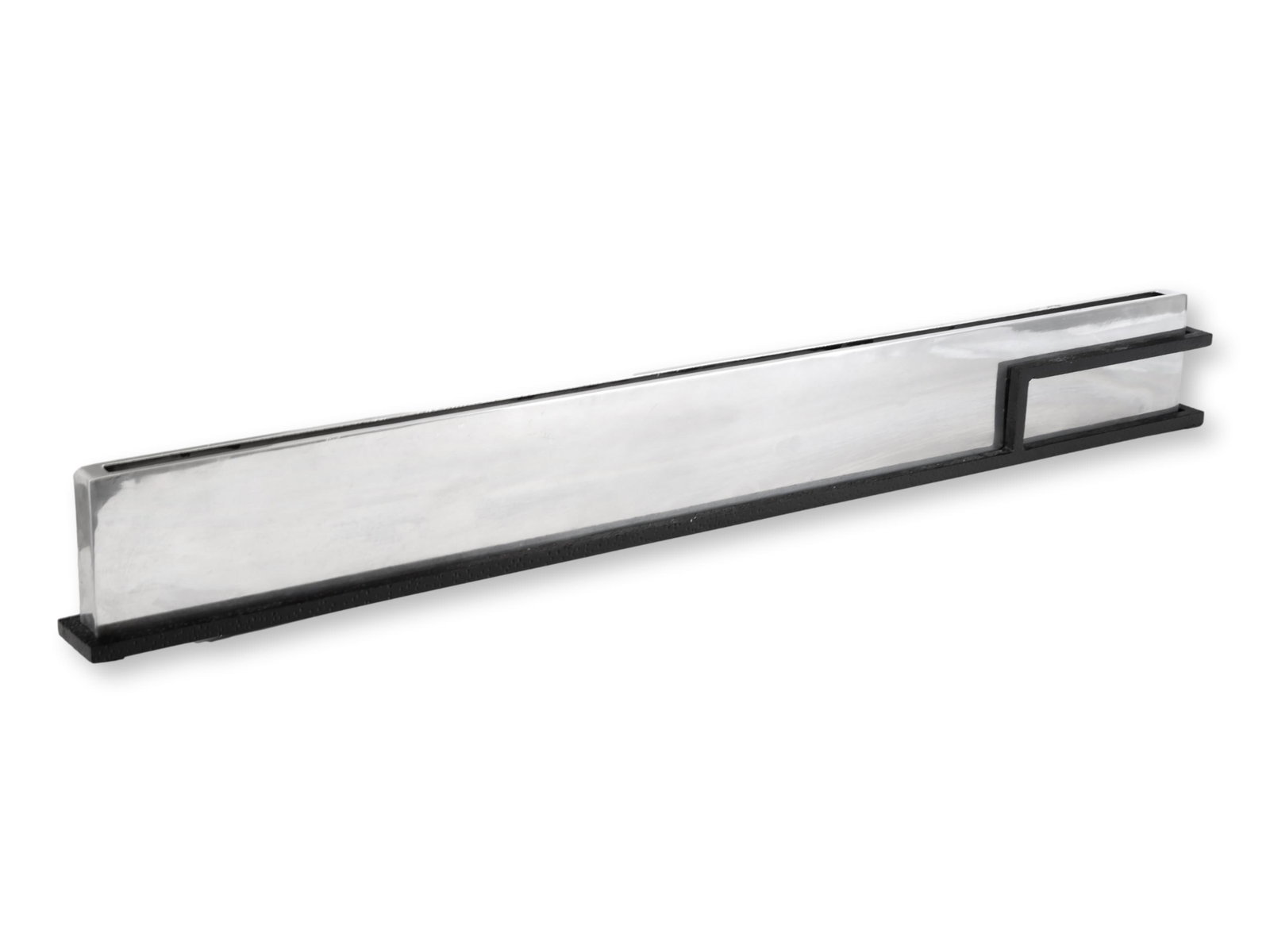 Michael Aram 35.5" Chrome & Iron Planter - 2