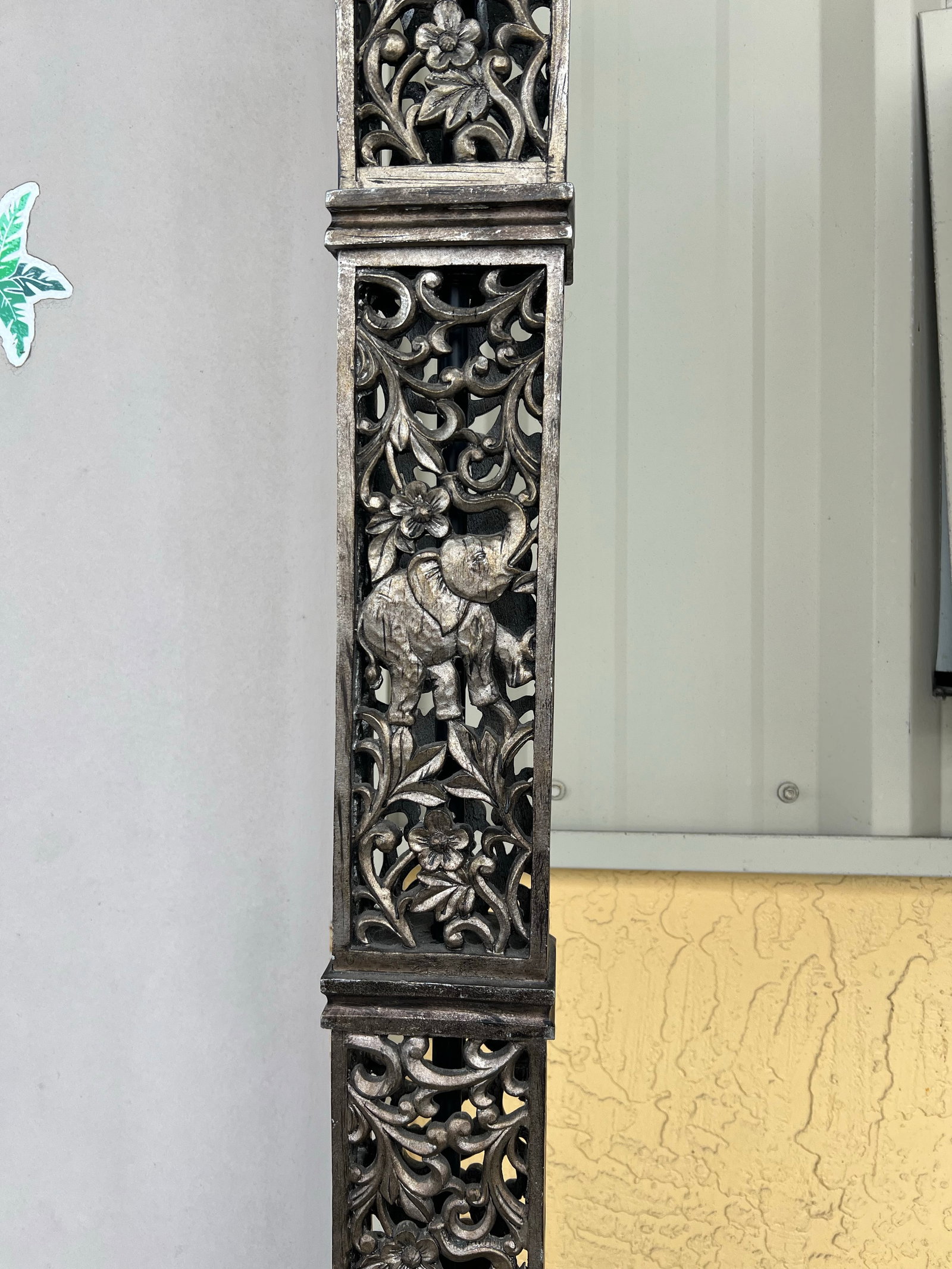 1990s Tall Floor Lamps With Elephants - a Pair - 2
