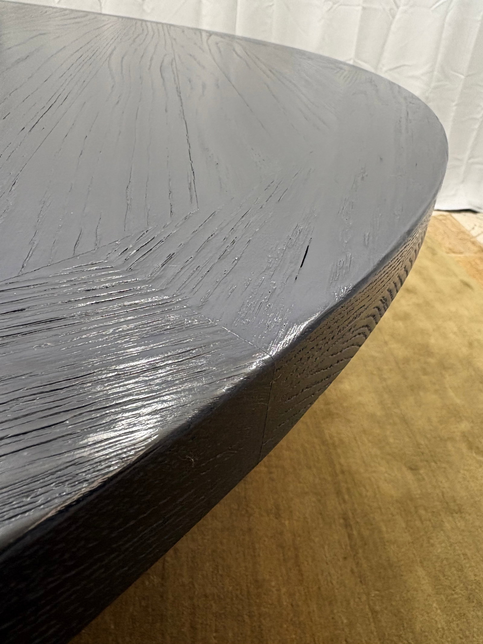 Arhaus Sculptural Pedestal Round Dining Table "” 72" - 12