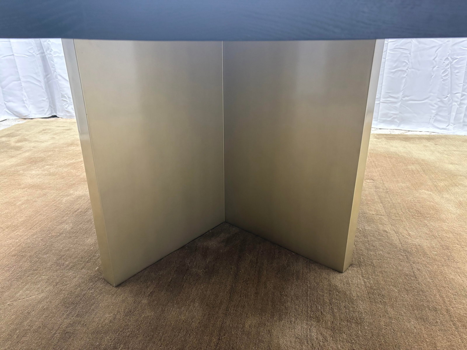 Arhaus Sculptural Pedestal Round Dining Table "” 72" - 3