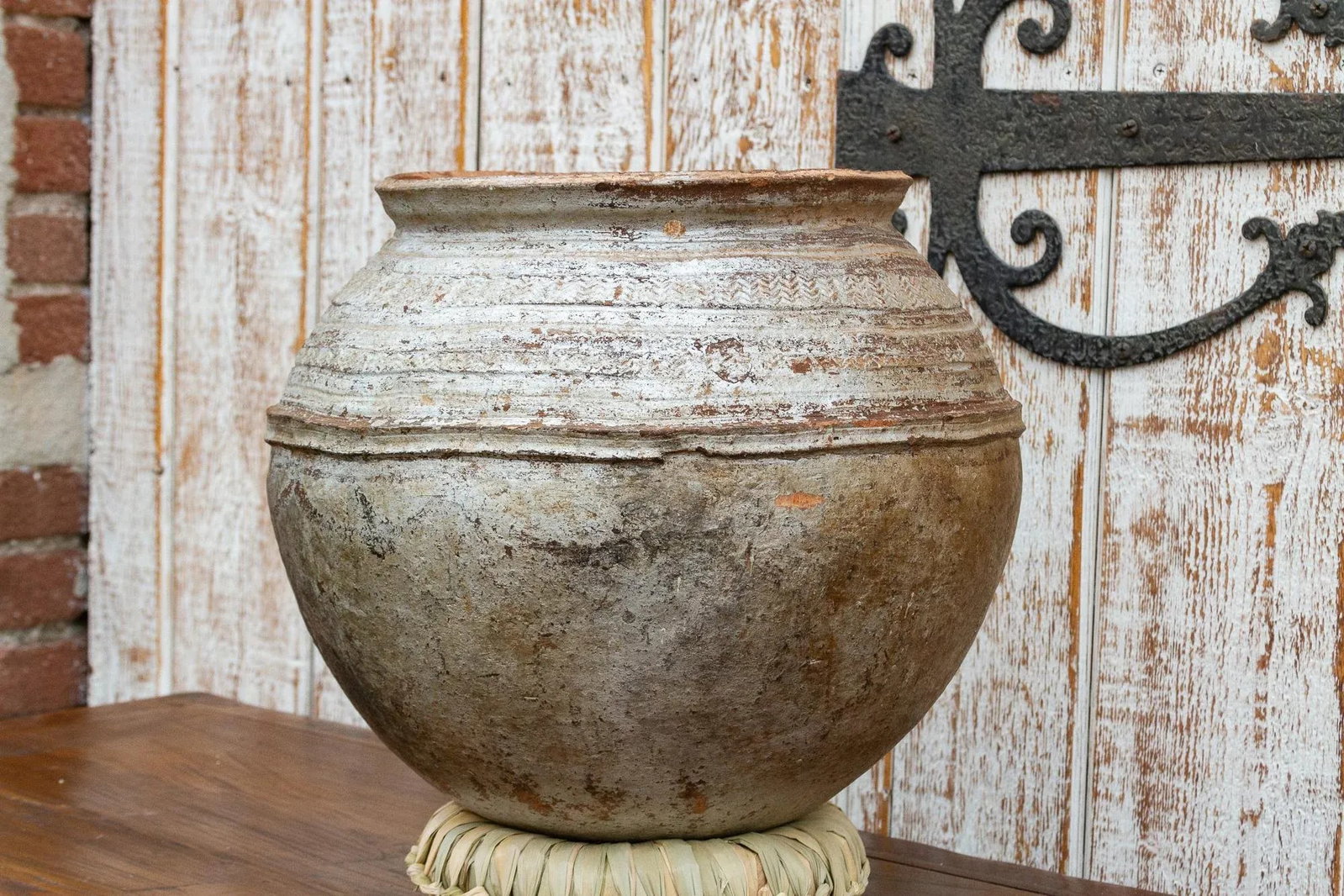 Kenga Silver African Carved Vessel - 5