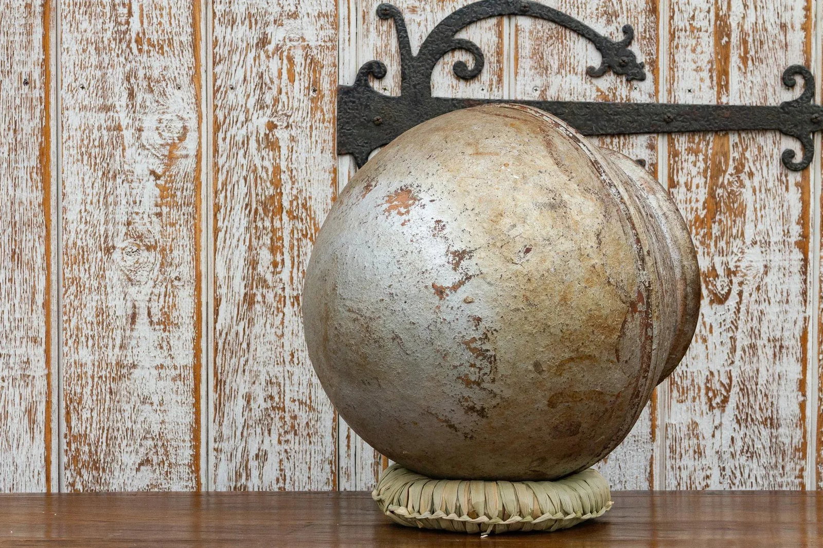 Kenga Silver African Carved Vessel - 7