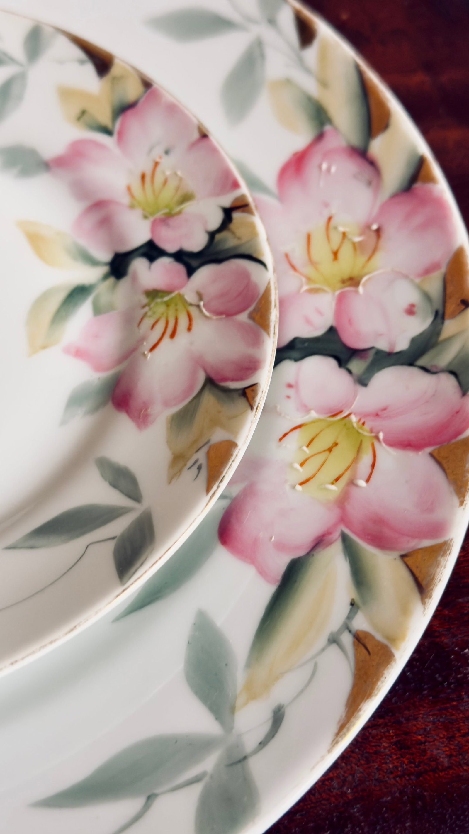 Antique, Early 20th Century 42 Piece Noritake Azalea Dinnerware Set - 42pcs - 7