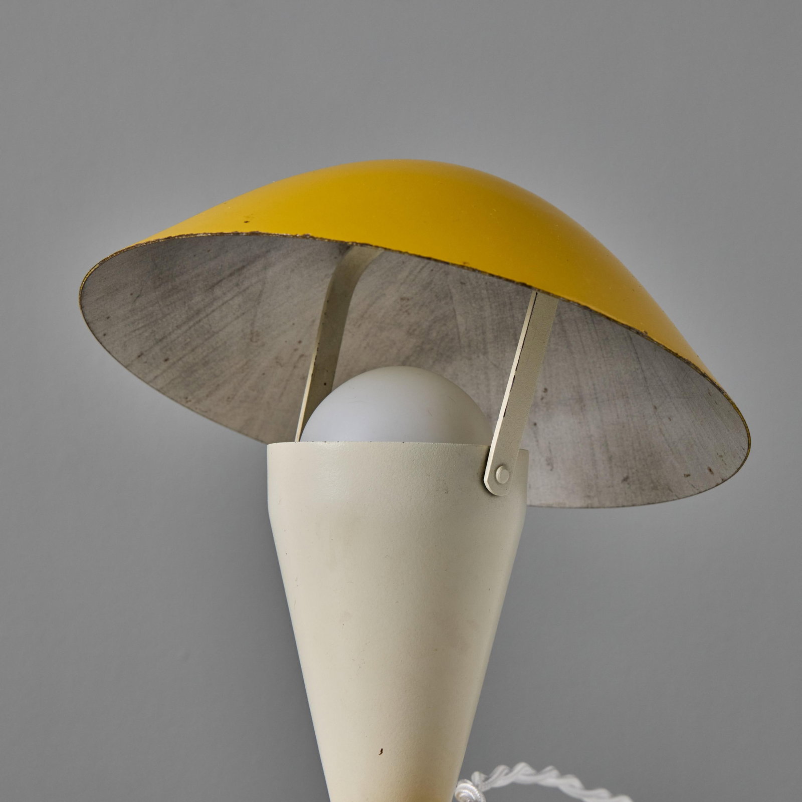 Pair of 1940s Josef Hurka Yellow Adjustable Shade Table Lamps for Napako - 10