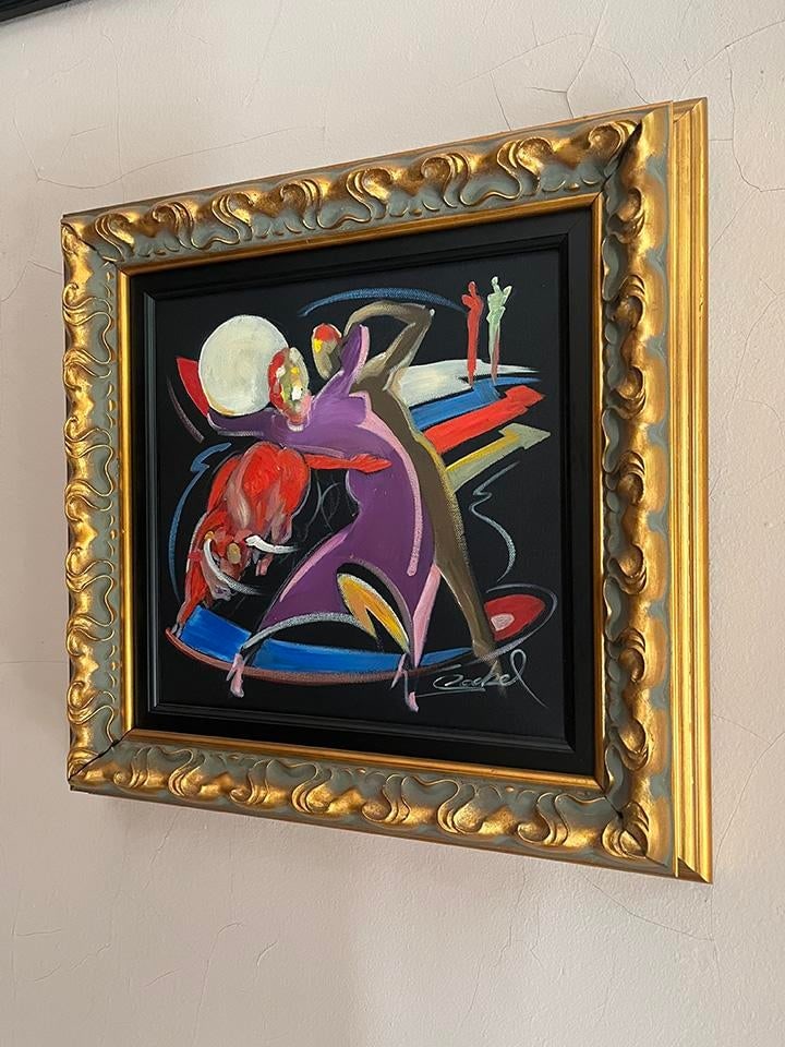 Tango in the Moonlight by Alfred Cockel, Original Acrylic on Canvas - 2