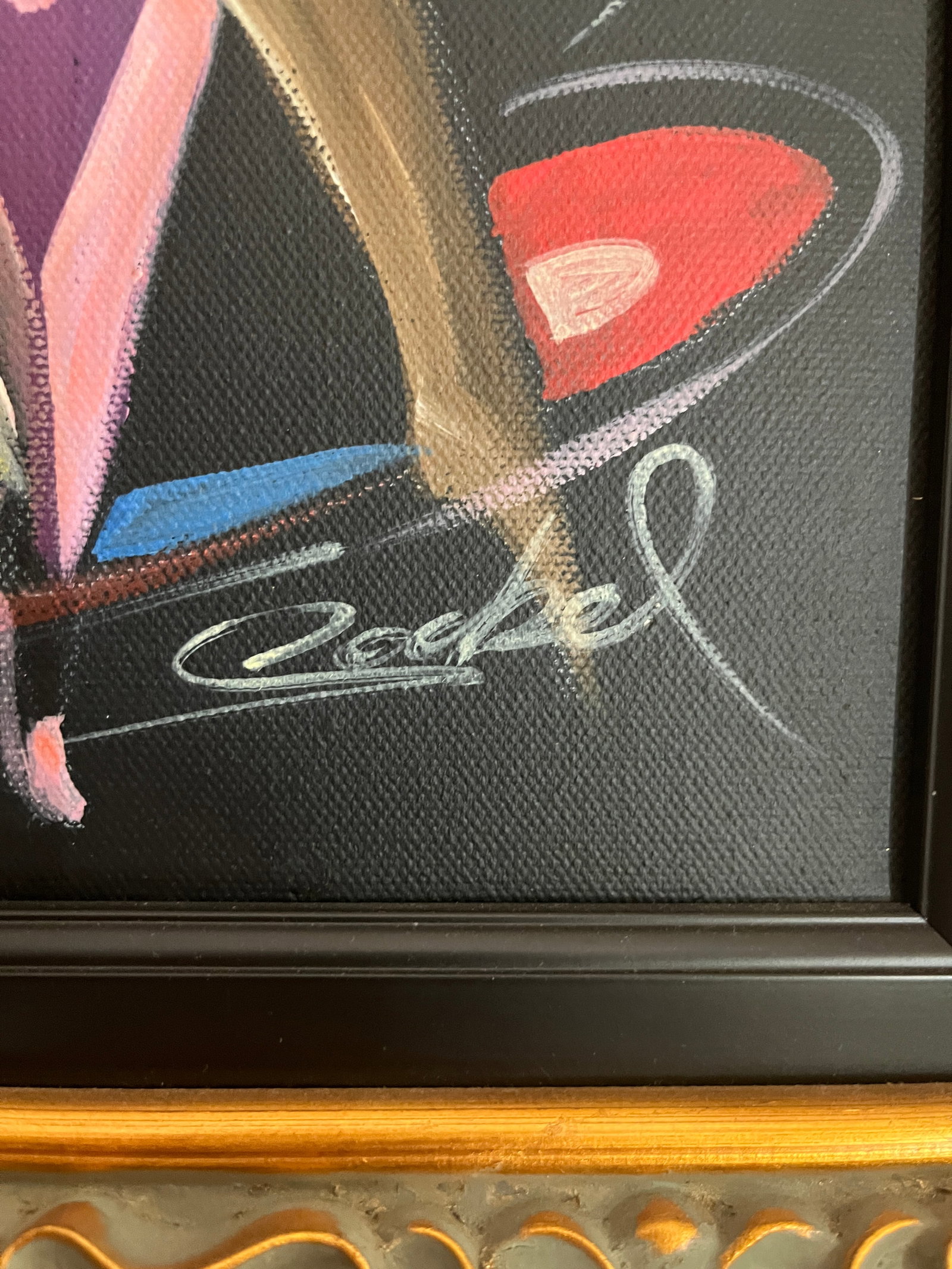 Tango in the Moonlight by Alfred Cockel, Original Acrylic on Canvas - 7