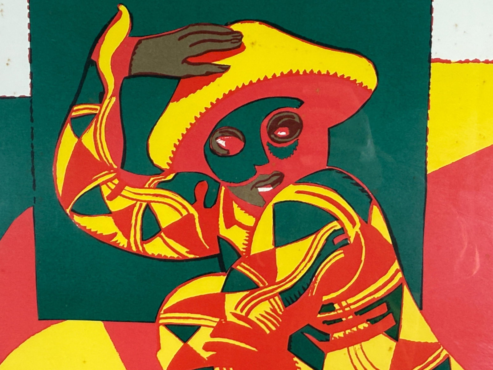 Vintage Original Milton Glaser Lithograph Print / Poster for Long Wharf Theatre 25 Years - 3