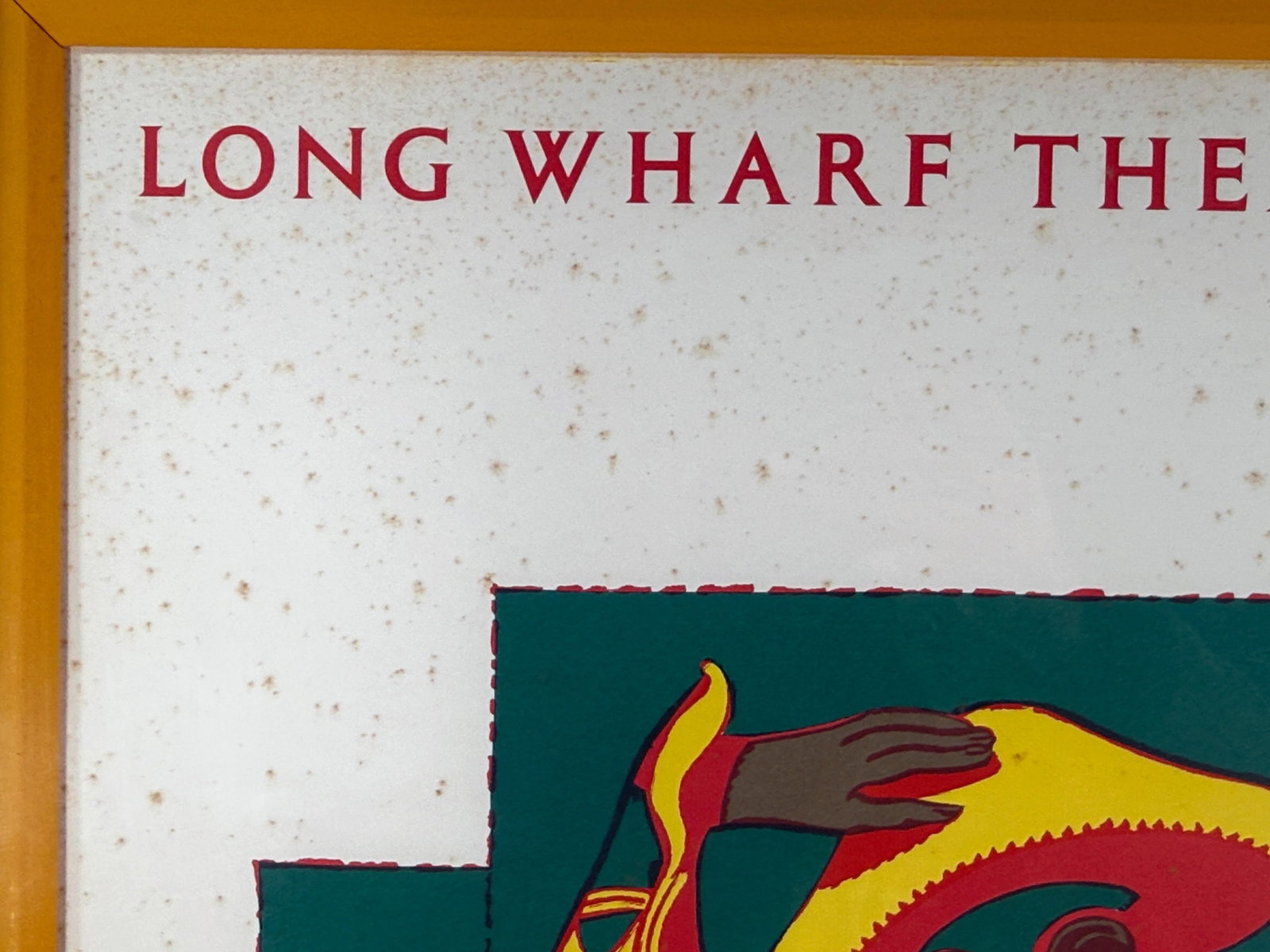 Vintage Original Milton Glaser Lithograph Print / Poster for Long Wharf Theatre 25 Years - 4
