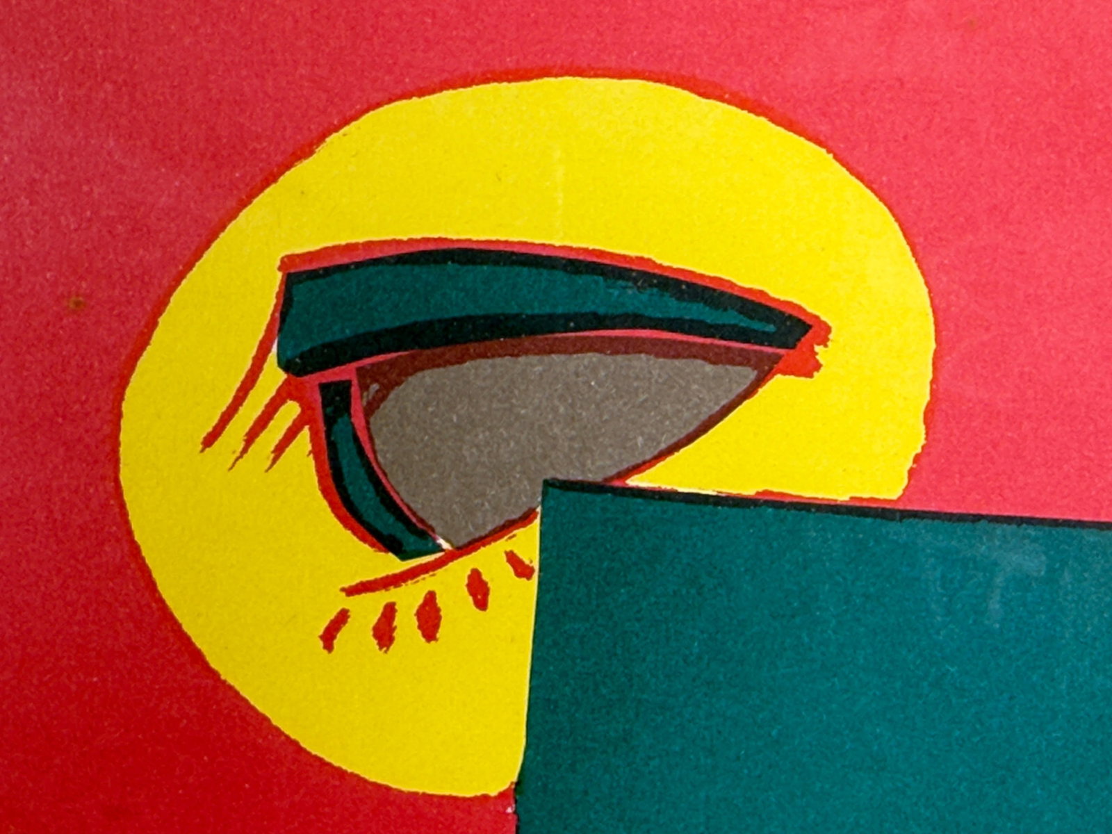 Vintage Original Milton Glaser Lithograph Print / Poster for Long Wharf Theatre 25 Years - 5