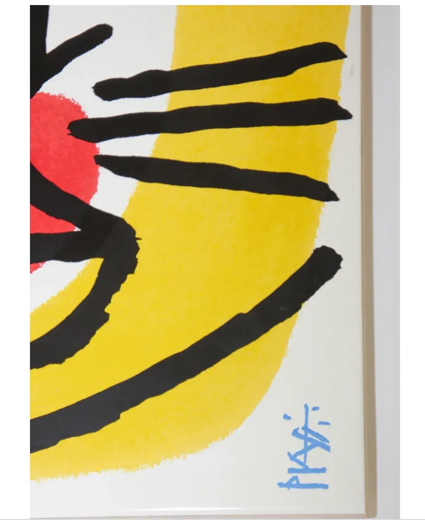 Post Modern Picasso Style Celestino Piatti Ceramic Art Tiles - Set of 3 - 4