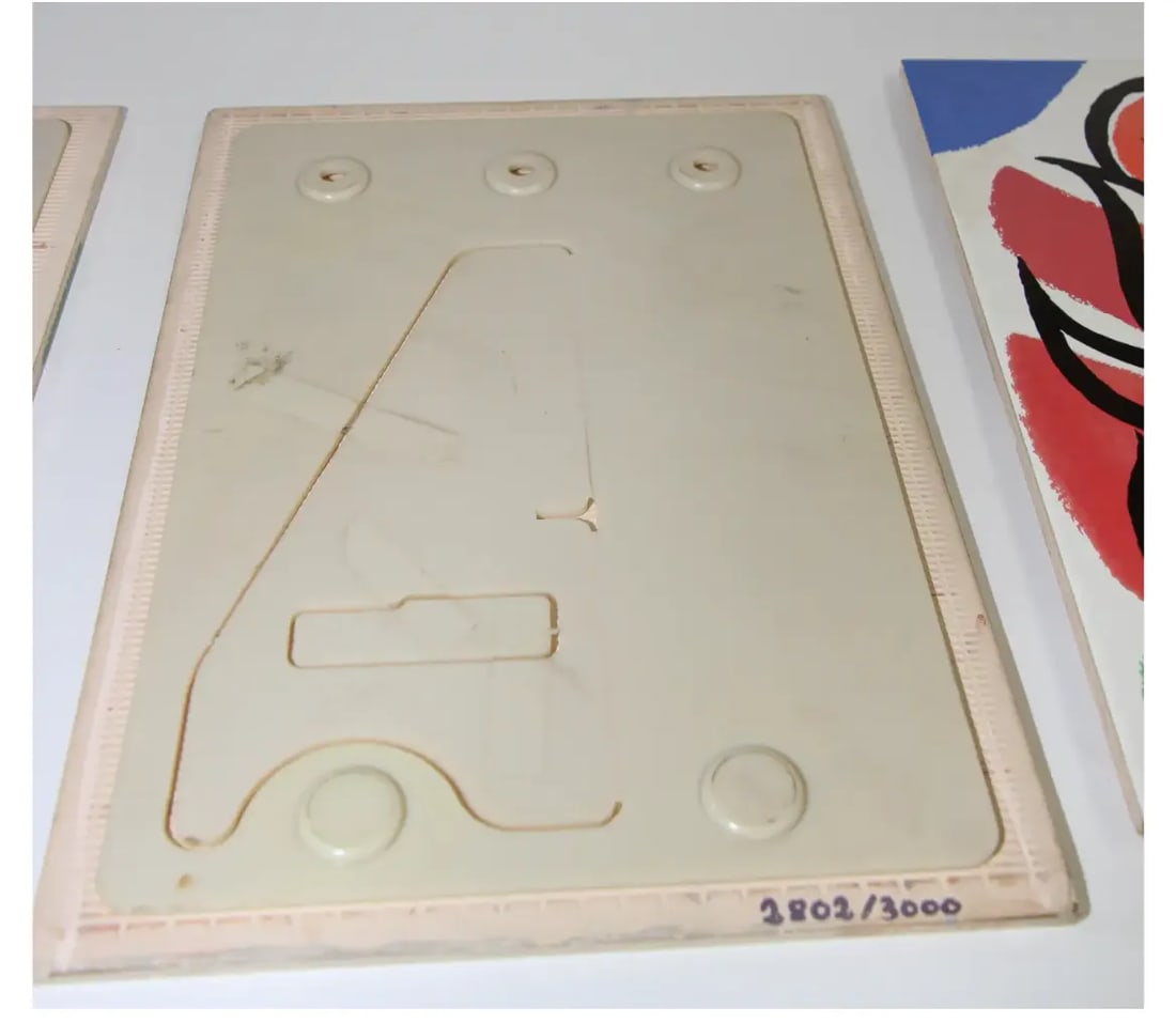 Post Modern Picasso Style Celestino Piatti Ceramic Art Tiles - Set of 3 - 9