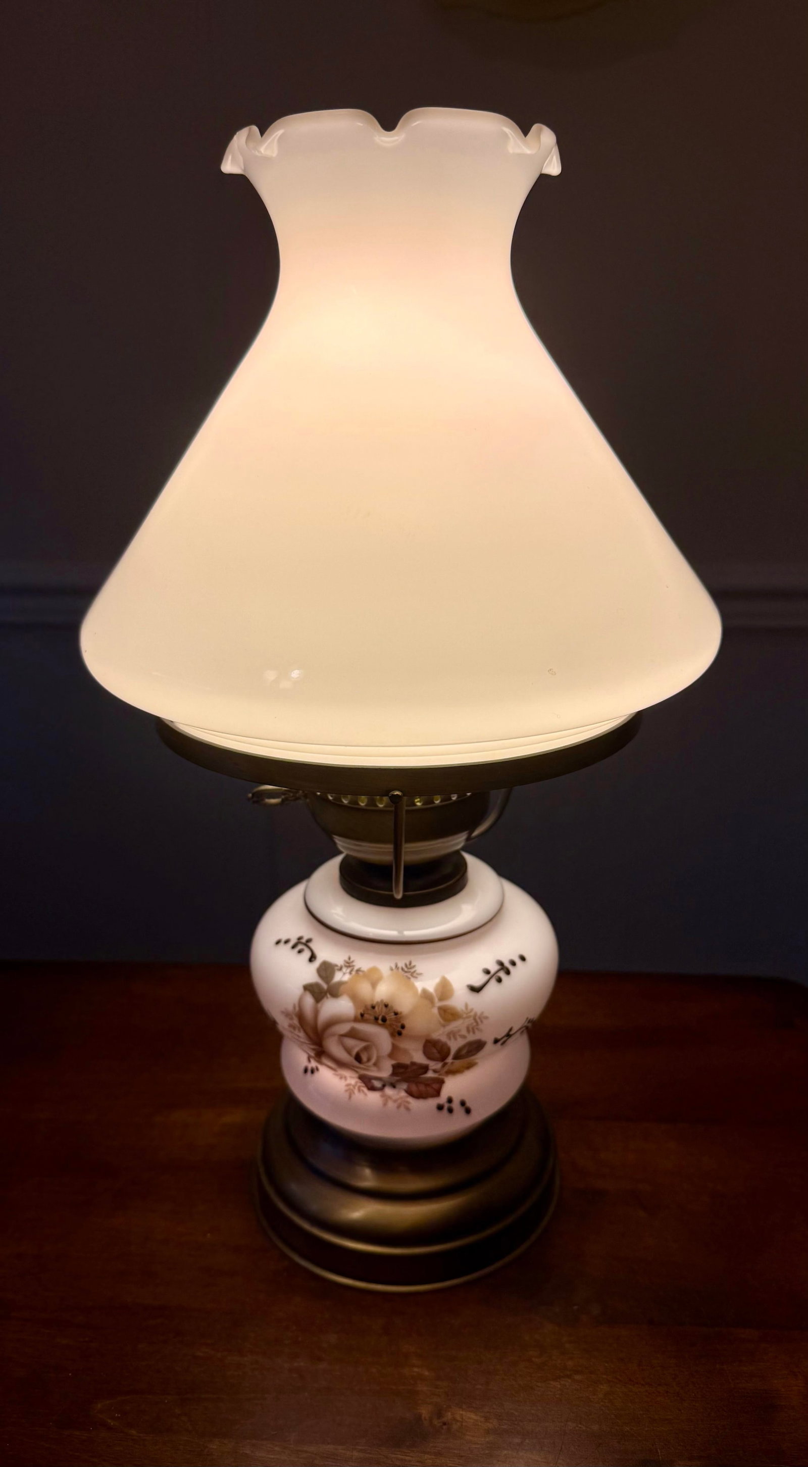 Late 20th Century Leviton Hurricane Lamp - 9