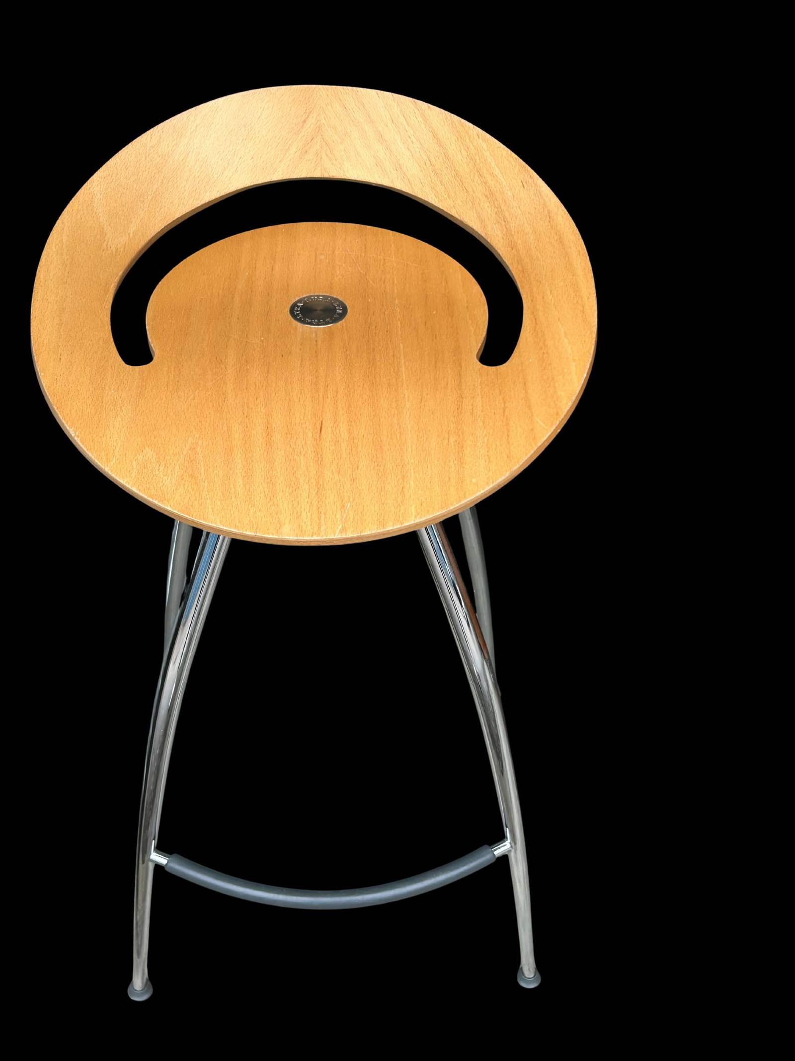Late 20th Century Magis Lyra Barstool by Design Group Italia – Iconic Italian Modern Chrome & - 14