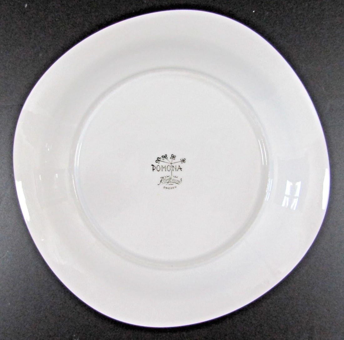 1950s Mid-Century Modern Rörstrand Sweden Pomona Picknick Two Plates Design by Marianne Westman - 7