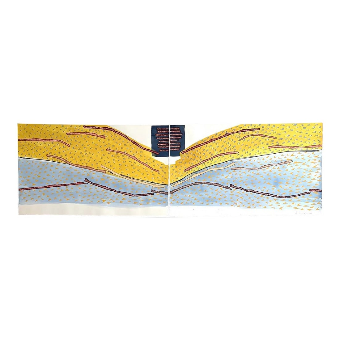 Barbara Beck 2004 Watercolor Painting on Paper - Signed/Dated (1 of 5)