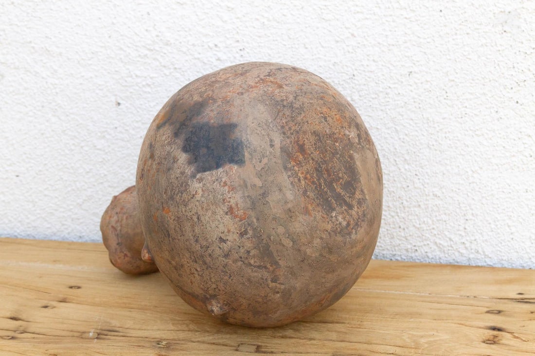 Antique Mangbetu Anthropomorphic Terracotta Vessel - 7
