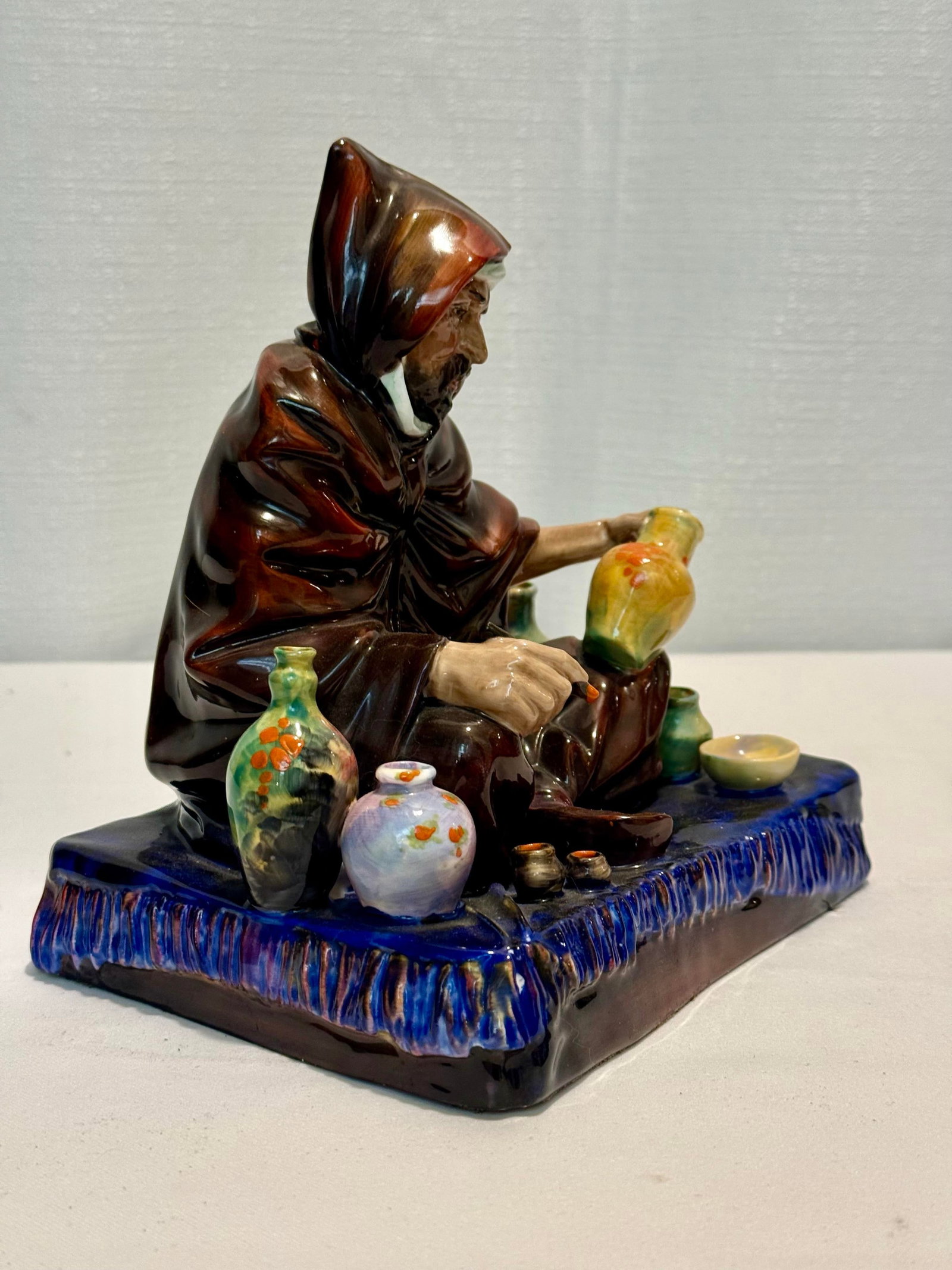 Mid-Century Royal Doulton "The Potter" Figurine Hn 1493 - Vintage Original by Charles - 11