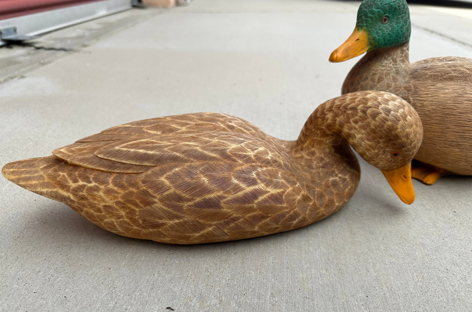 Vintage Pair of Mallard Duck Decoys - 4