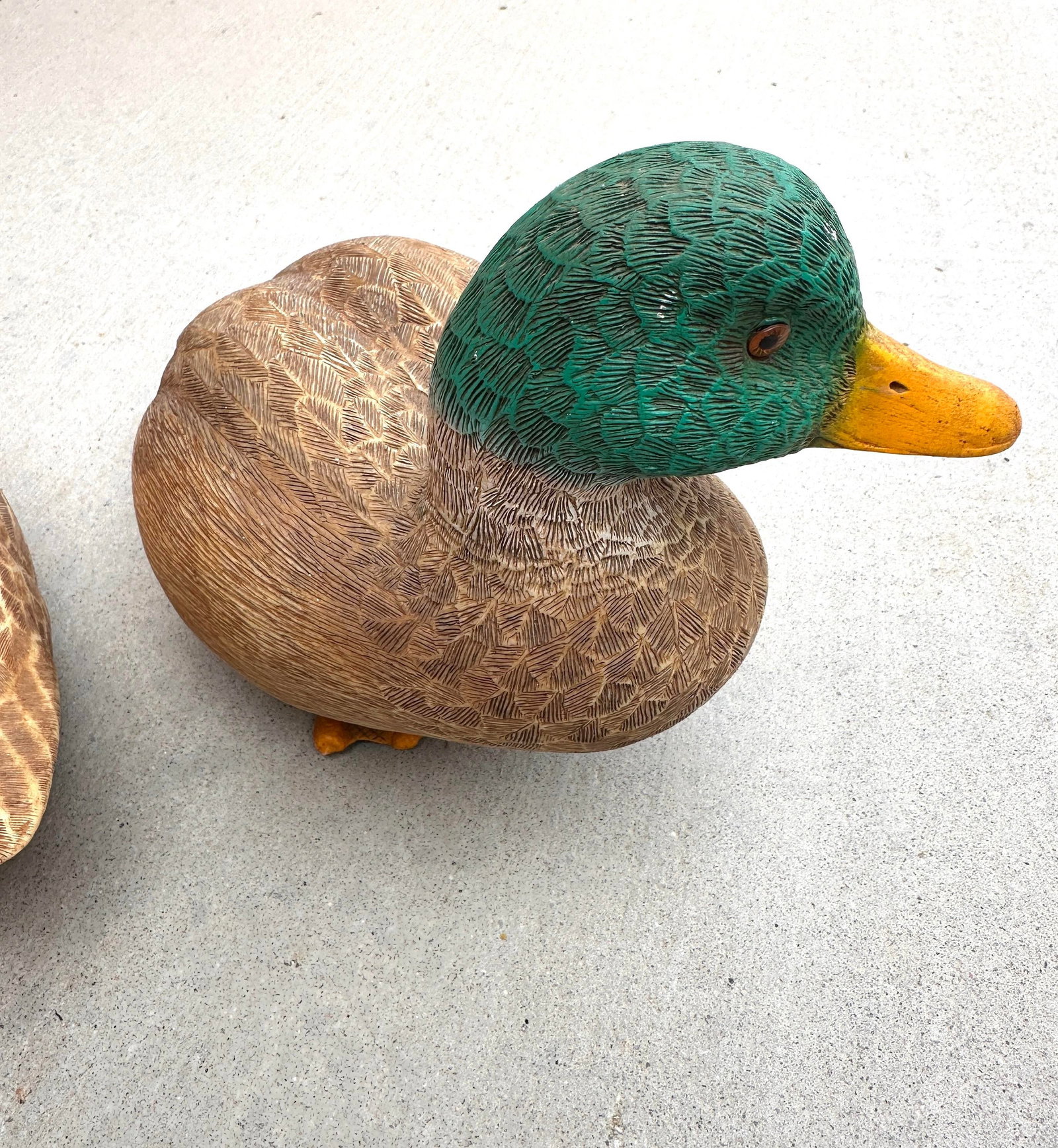 Vintage Pair of Mallard Duck Decoys - 5