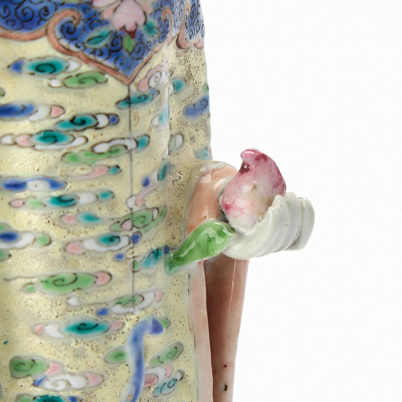 18th-Century Chinese Export Porcelain Figures of Two Immortals - 13