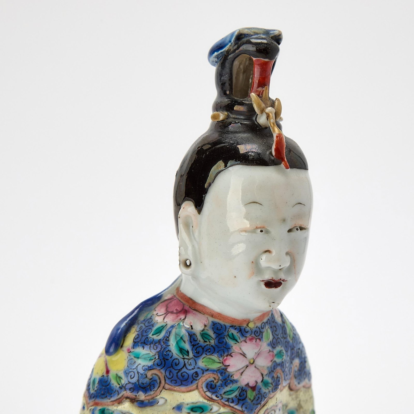 18th-Century Chinese Export Porcelain Figures of Two Immortals - 9