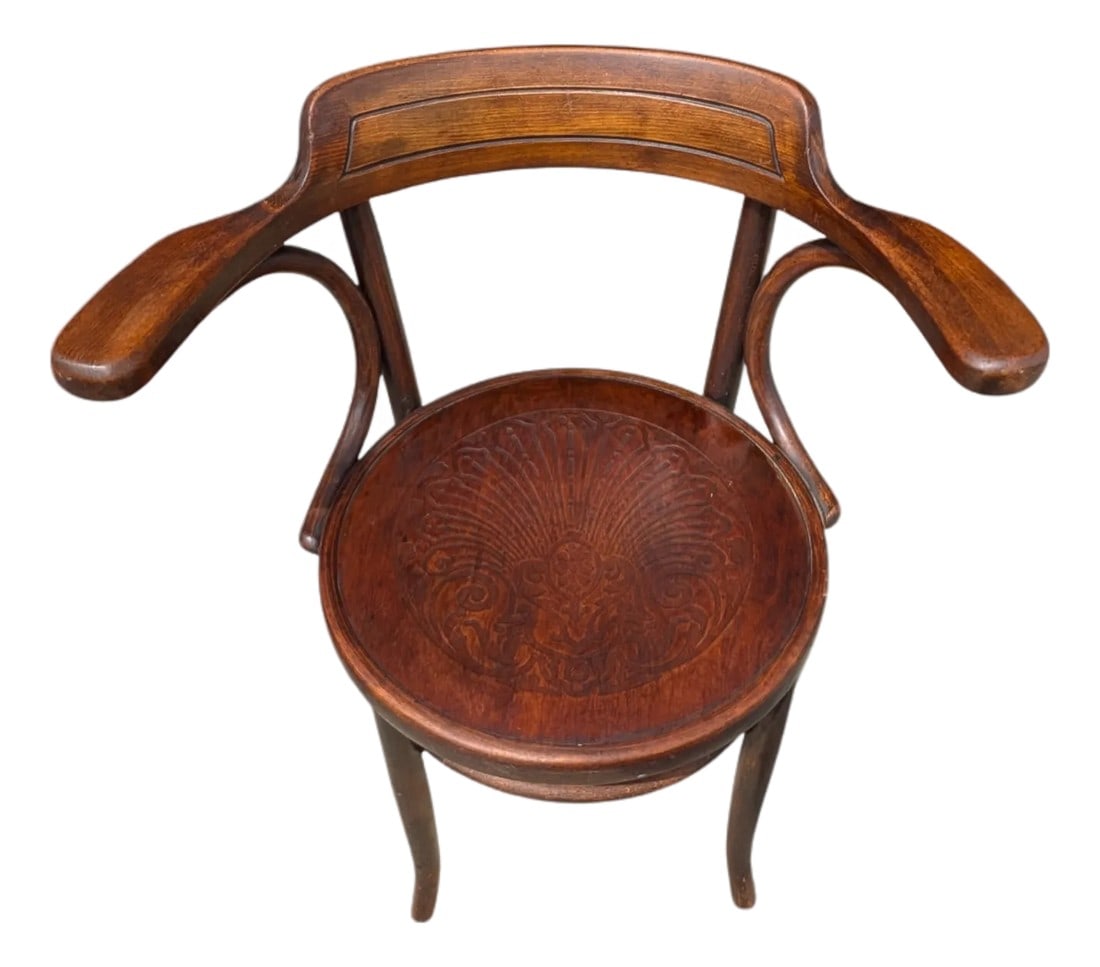 Antique Bentwood Armchair by Fischel (1 of 7)