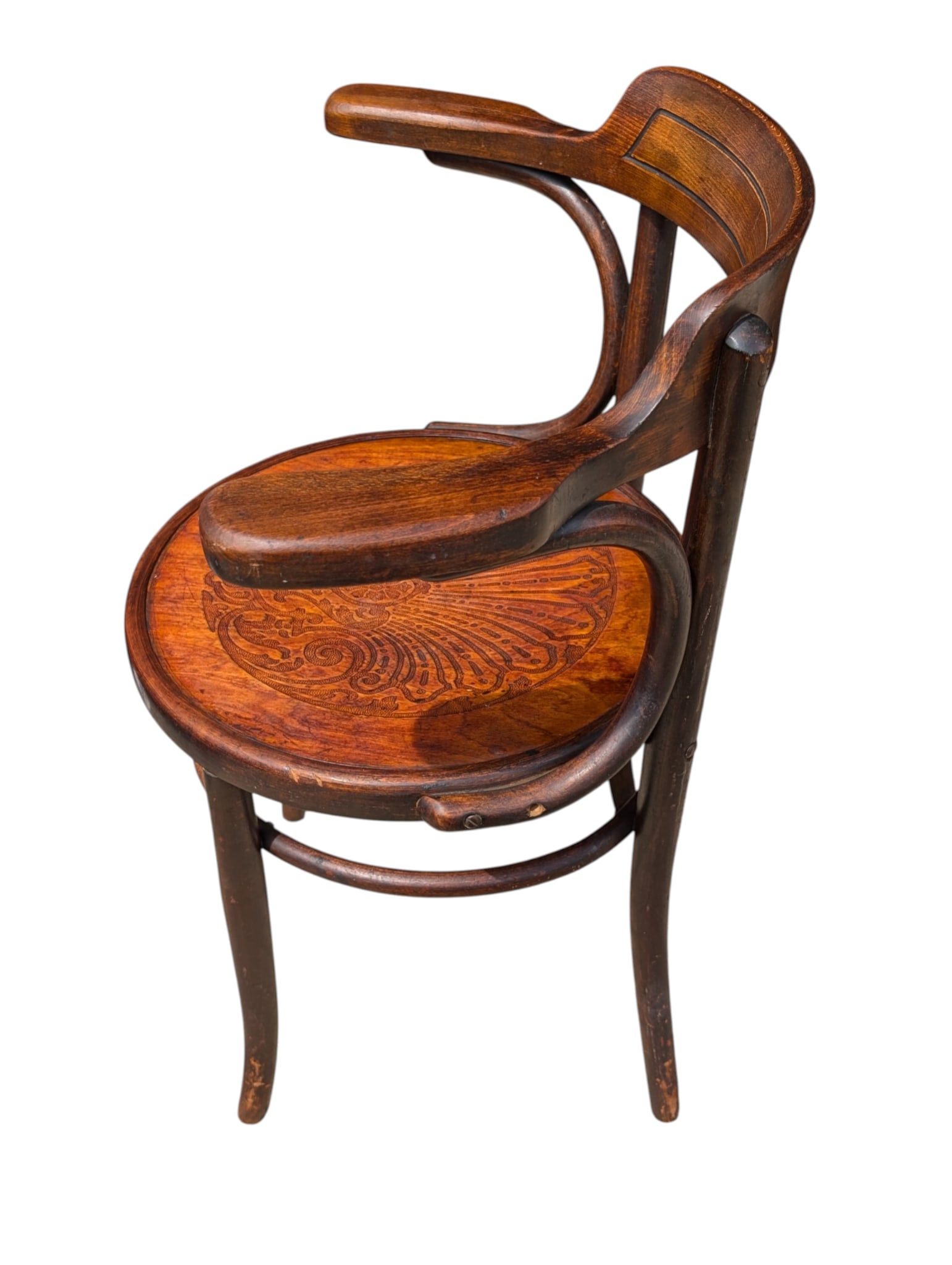 Antique Bentwood Armchair by Fischel - 2