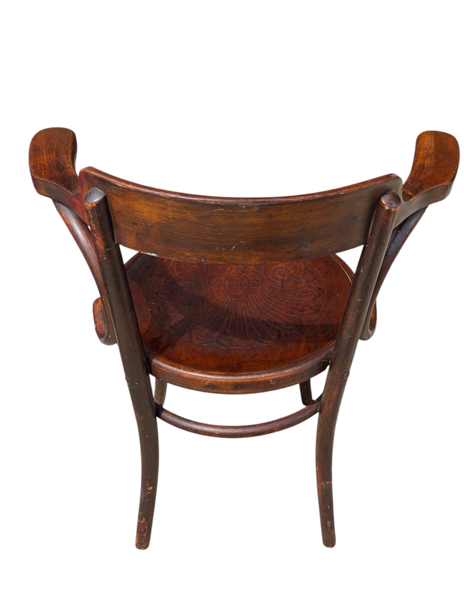 Antique Bentwood Armchair by Fischel - 4