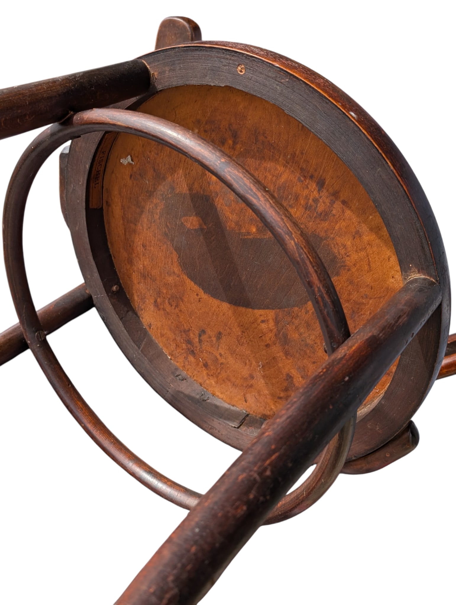 Antique Bentwood Armchair by Fischel - 5