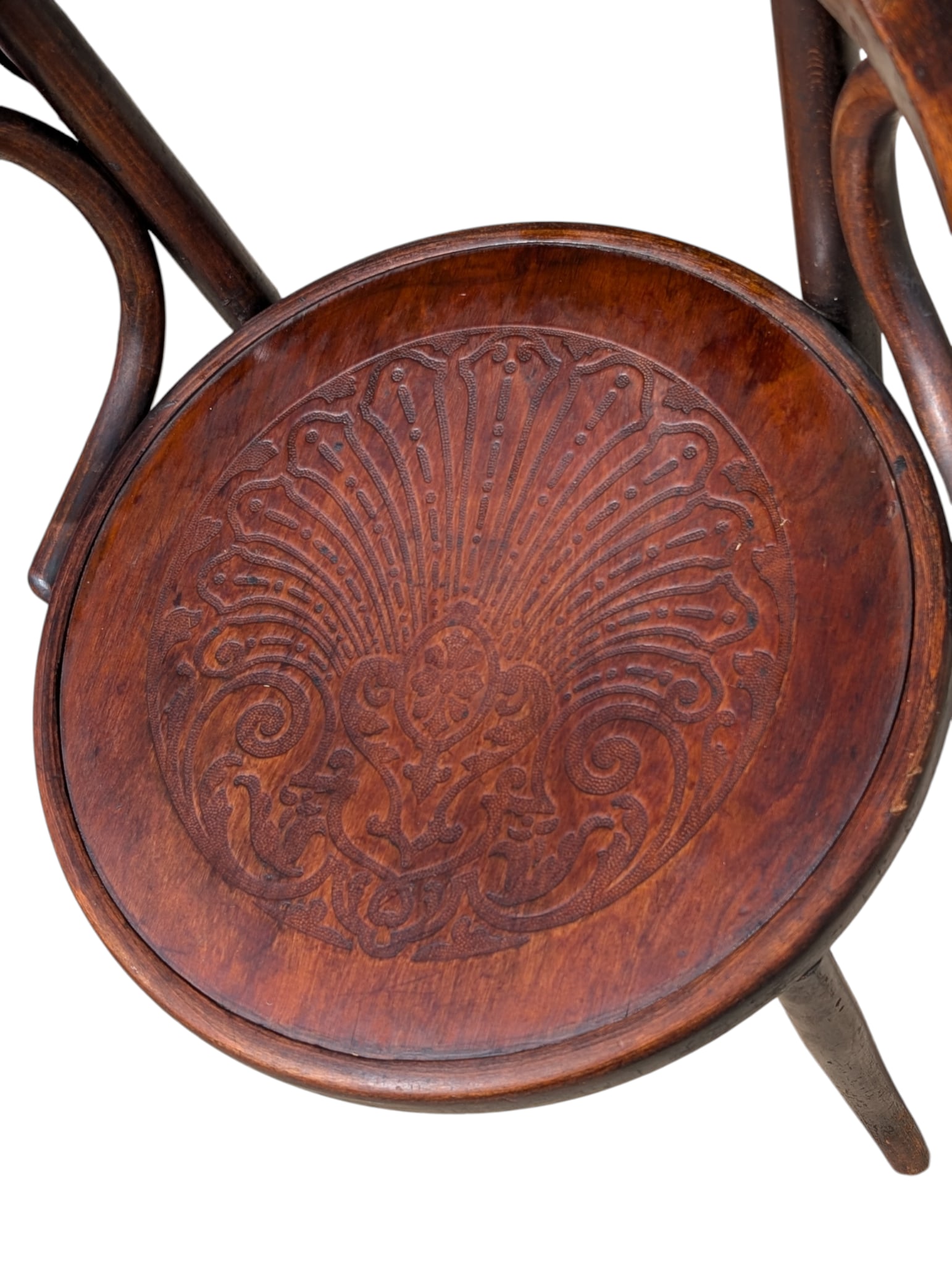 Antique Bentwood Armchair by Fischel - 6