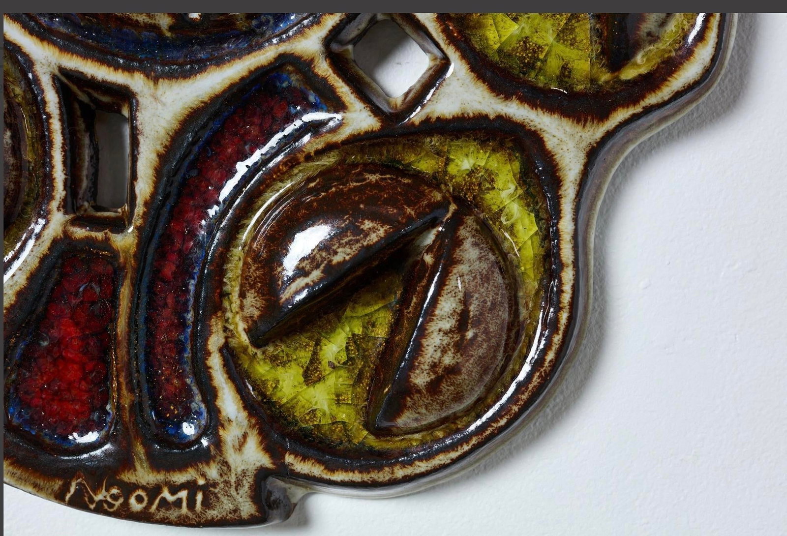 Danish Ceramic Wall Plaque Circa 1960s - 7